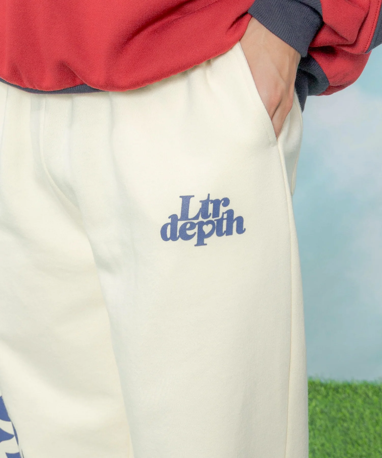 裏起毛ハートモチーフスウェットパンツ - Image 24