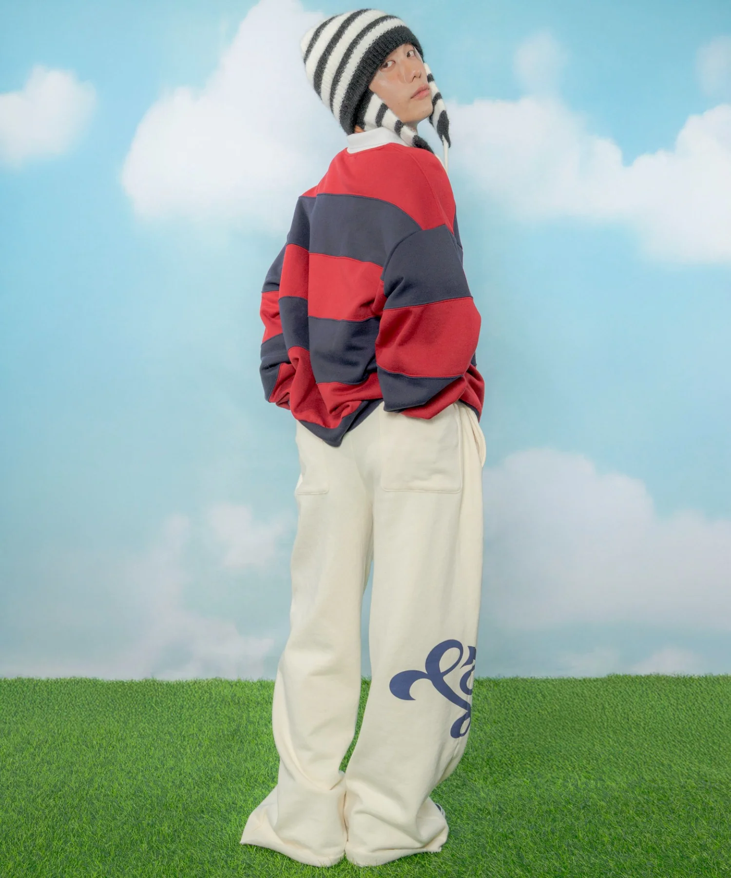 裏起毛ハートモチーフスウェットパンツ - Image 28