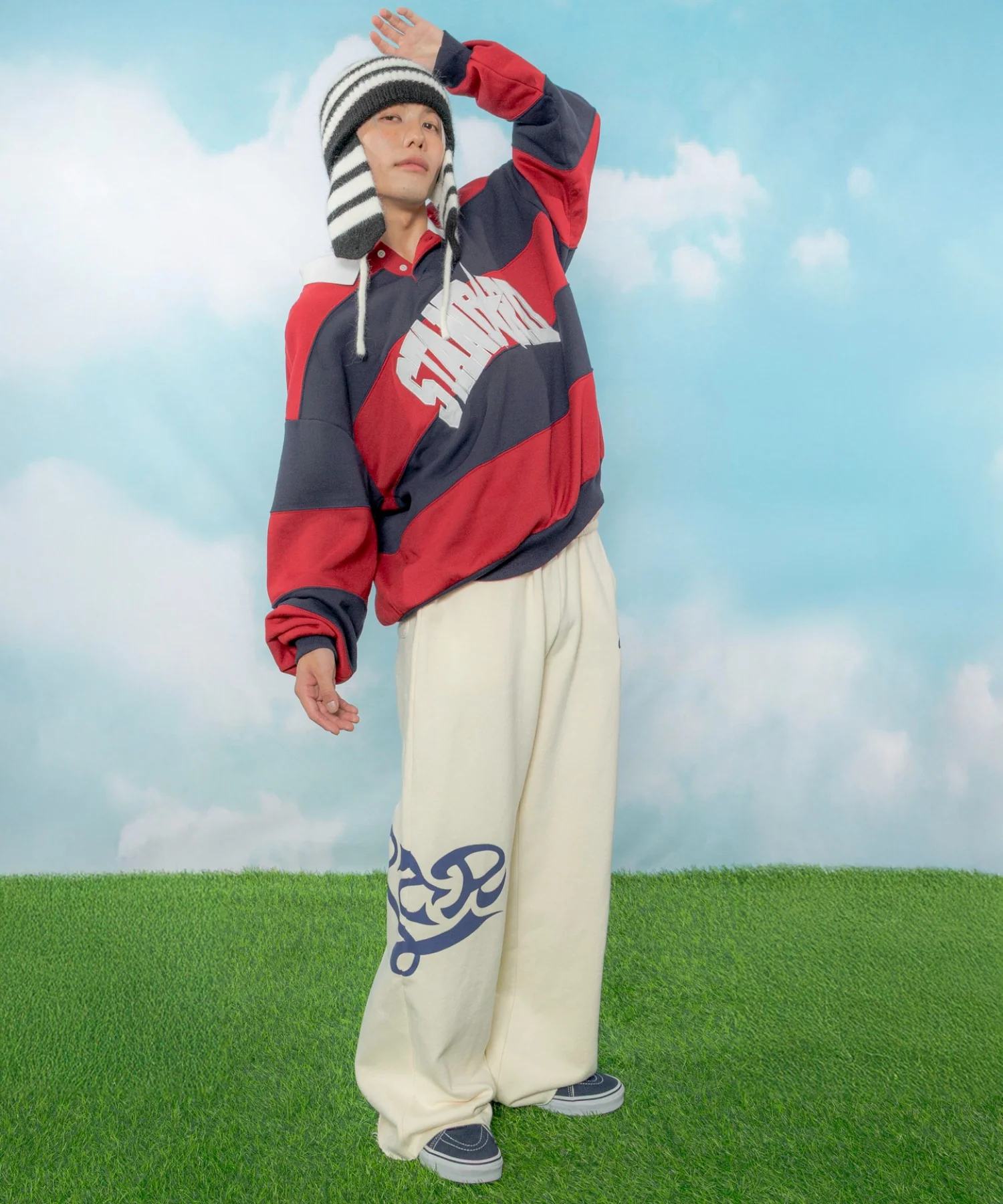裏起毛ハートモチーフスウェットパンツ - Image 29