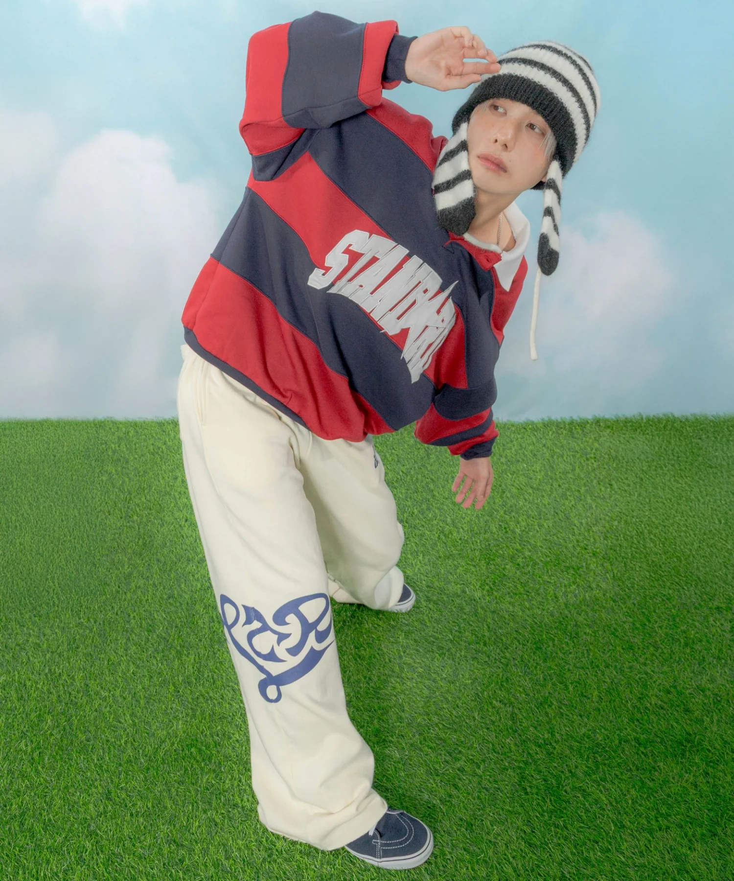 裏起毛ハートモチーフスウェットパンツ - Image 30