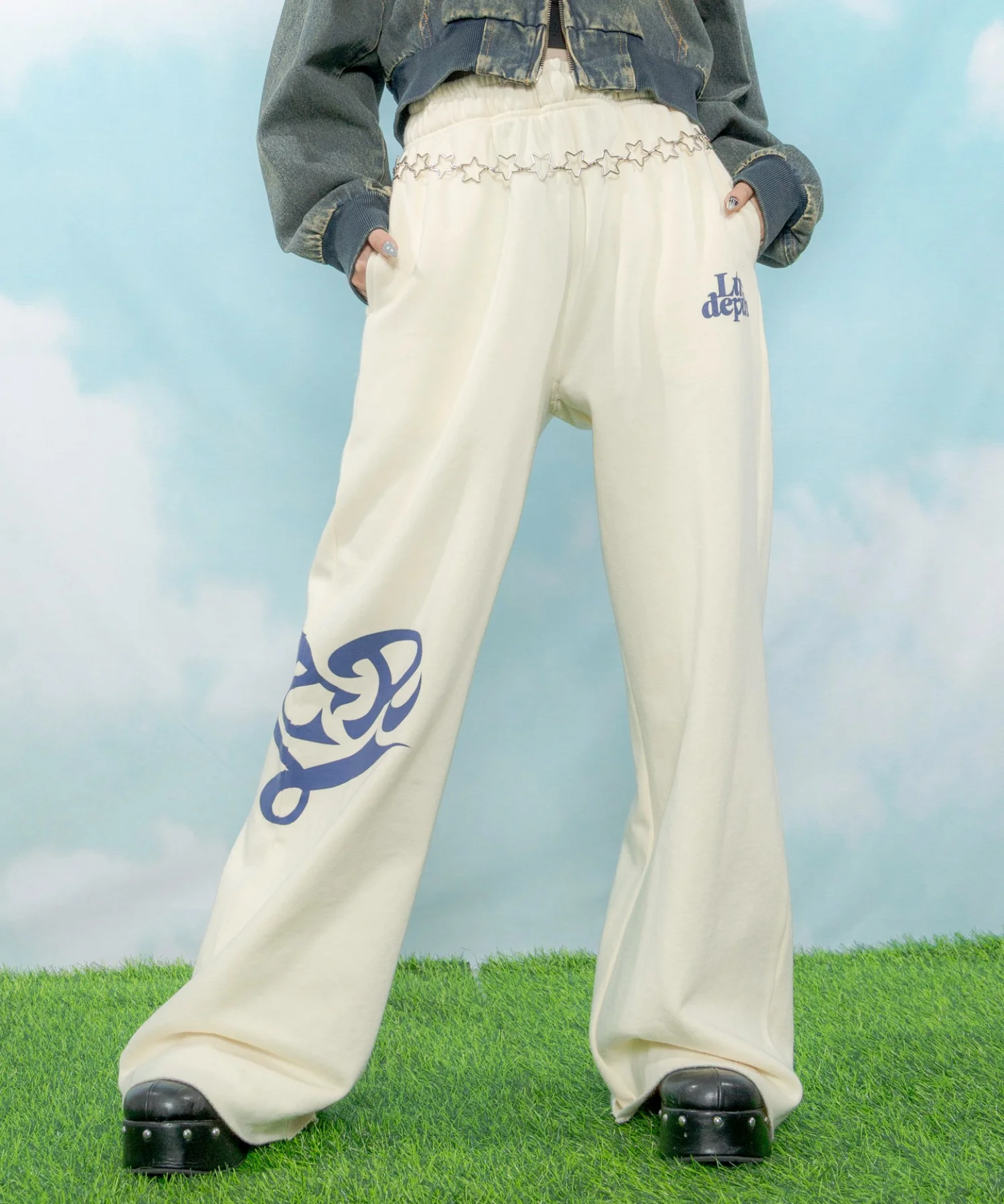 裏起毛ハートモチーフスウェットパンツ - Image 32