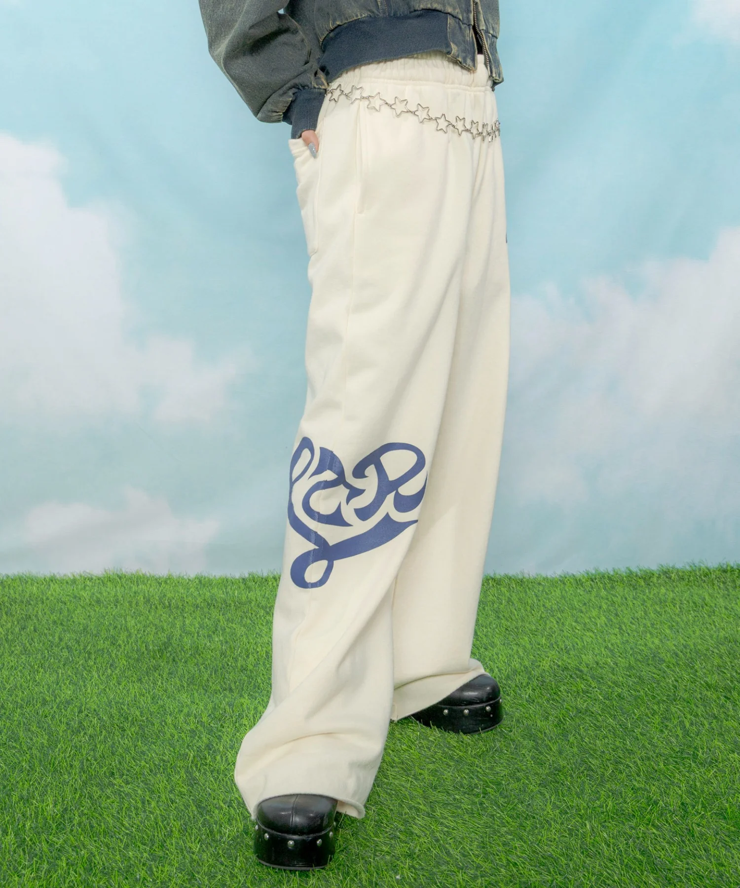 裏起毛ハートモチーフスウェットパンツ - Image 33