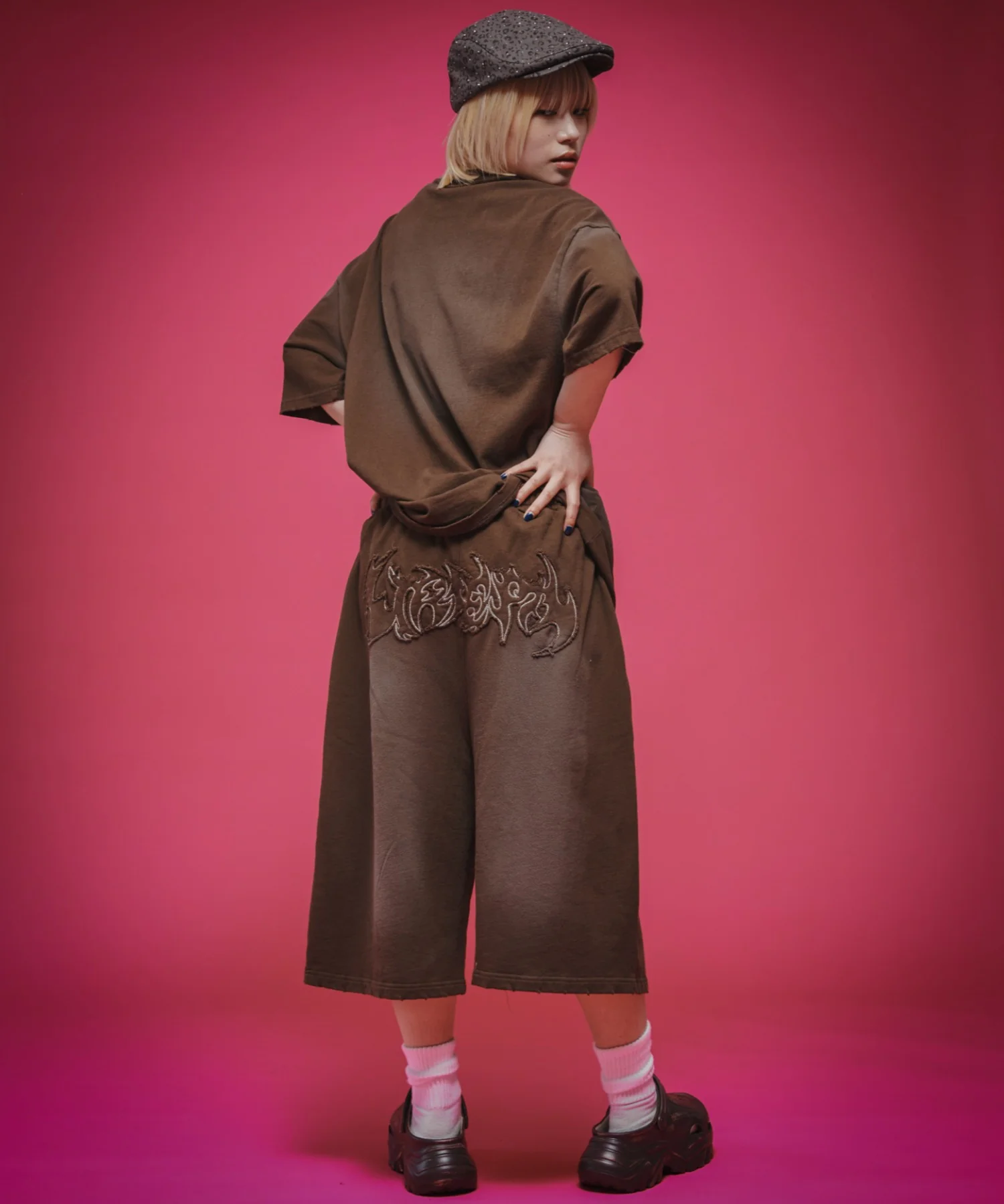 ダメージアップリケショートパンツ - Image 11