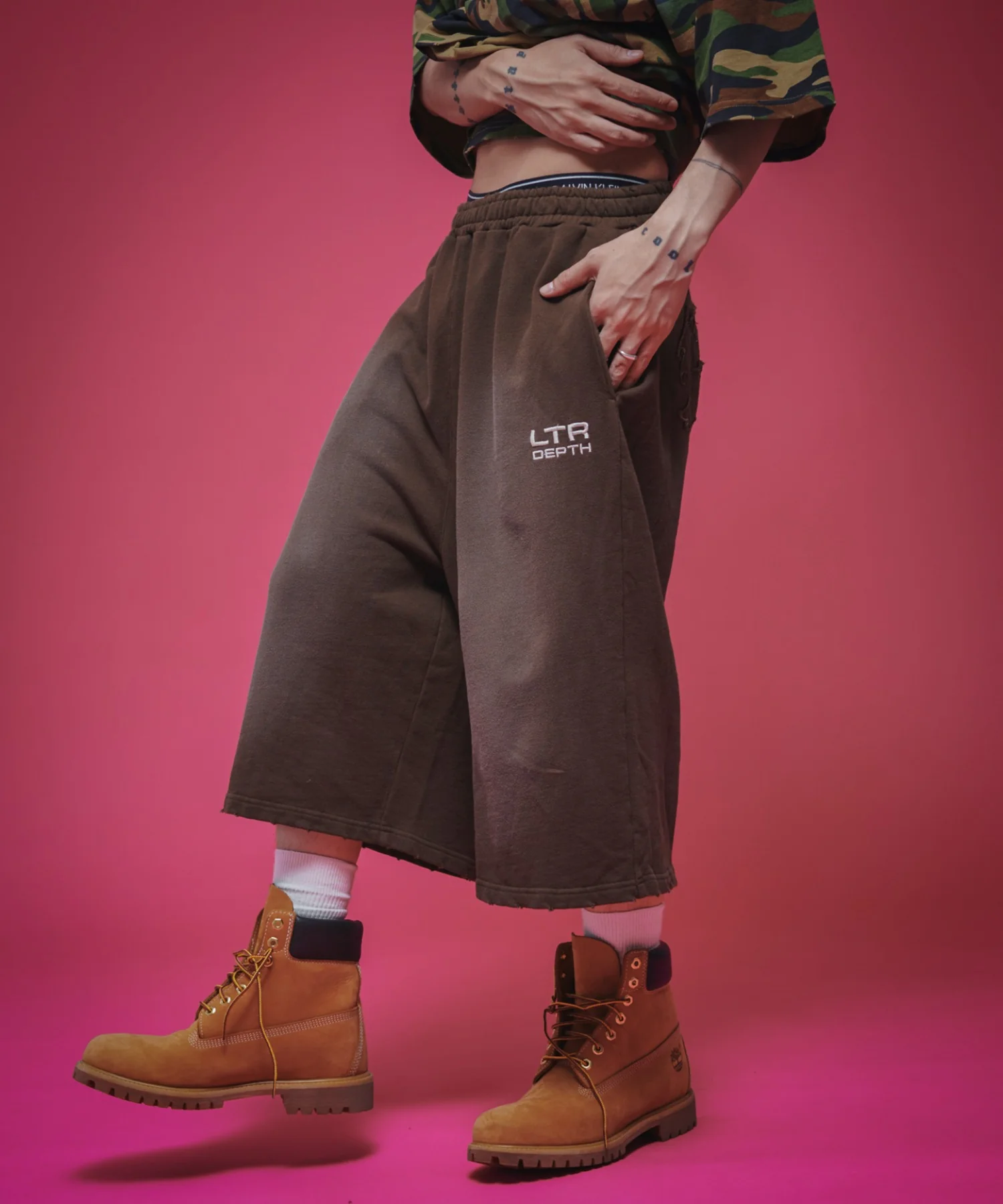 ダメージアップリケショートパンツ - Image 17