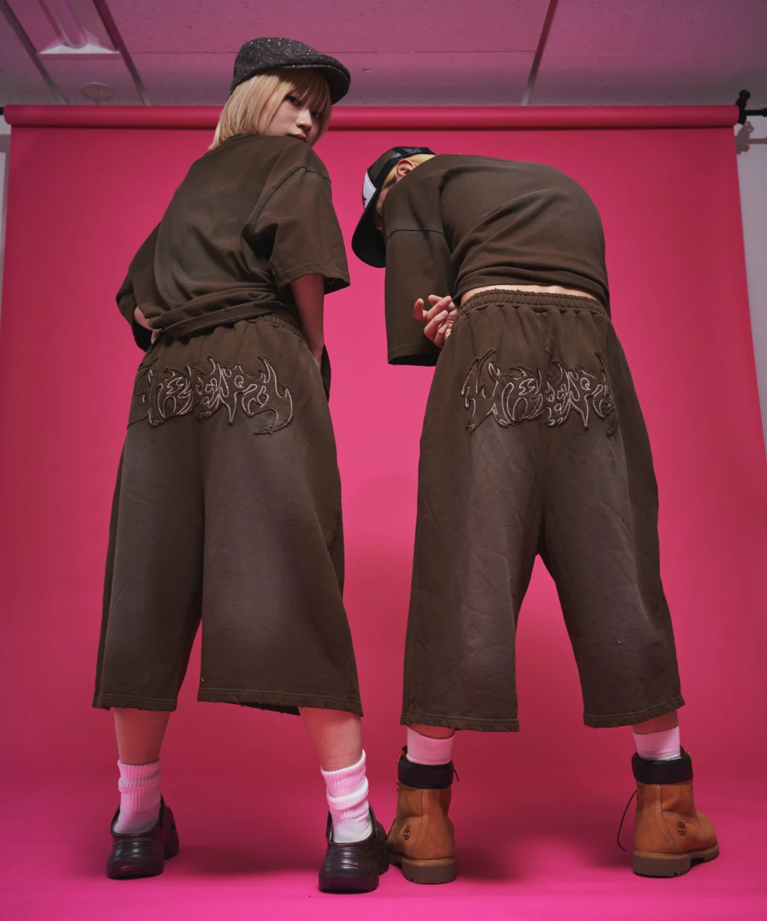 ダメージアップリケショートパンツ - Image 4