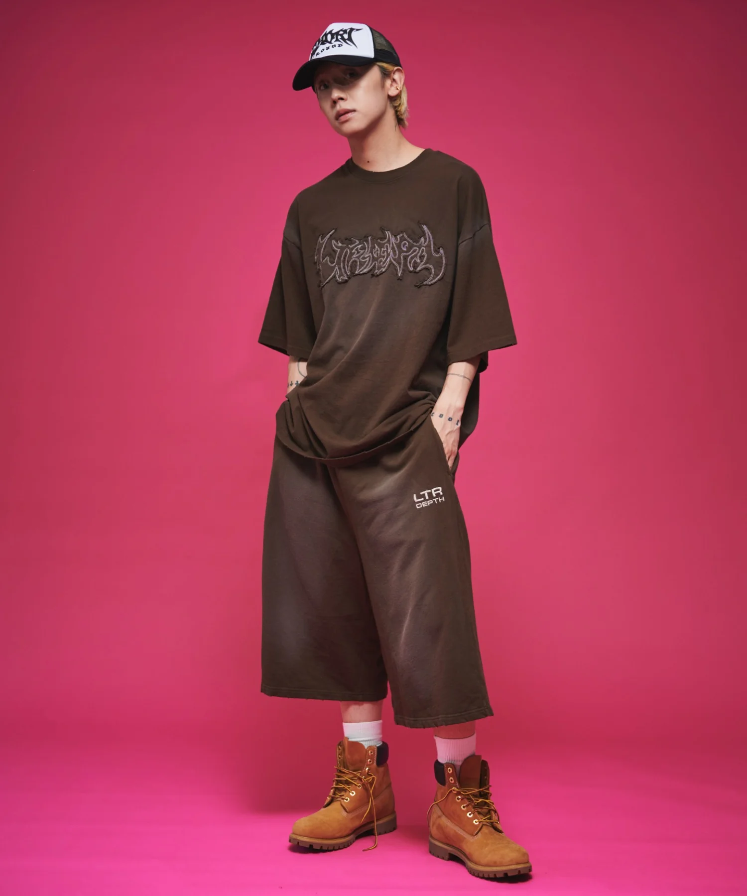 ダメージアップリケショートパンツ - Image 9