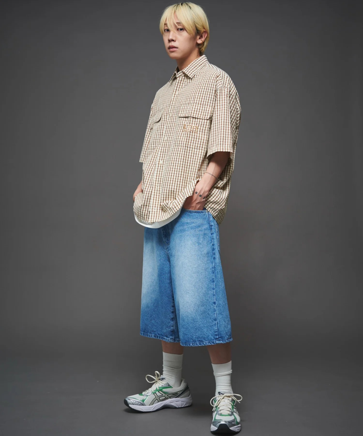 ミニマムチェックロゴシャツ（SS） - Image 19