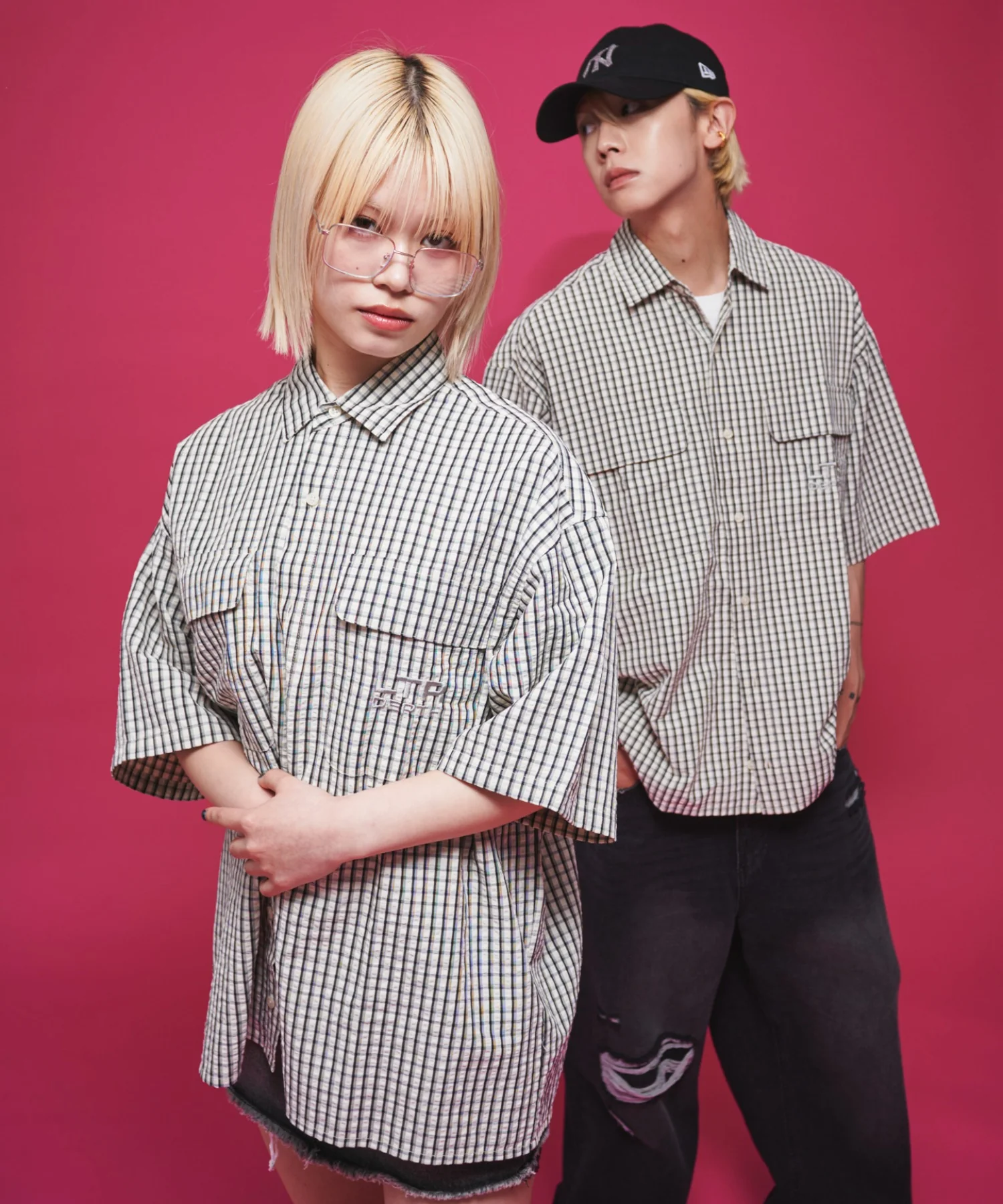 ミニマムチェックロゴシャツ（SS） - Image 35
