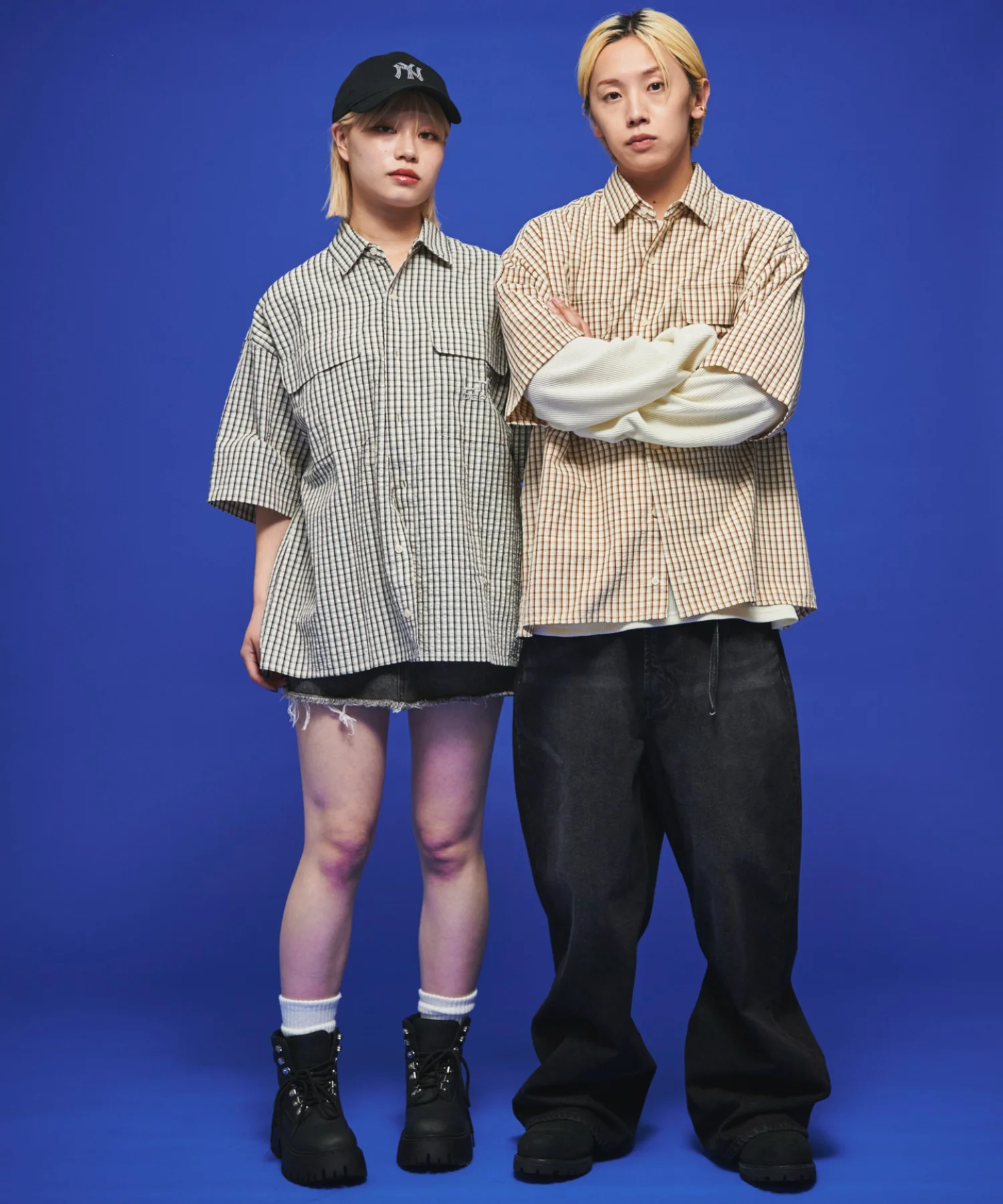 ミニマムチェックロゴシャツ（SS） - Image 8