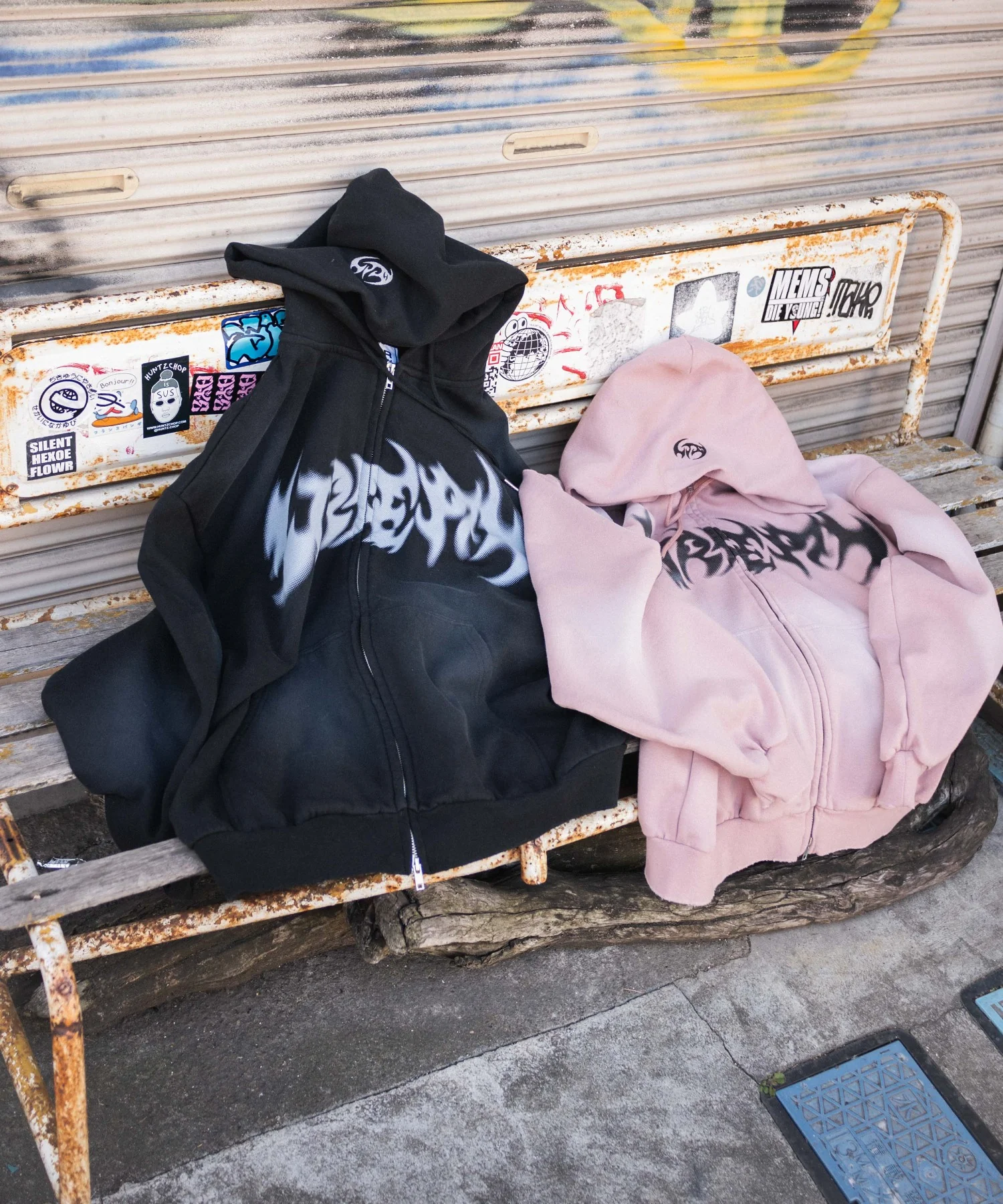 グラフィックZIPパーカー - Image 8