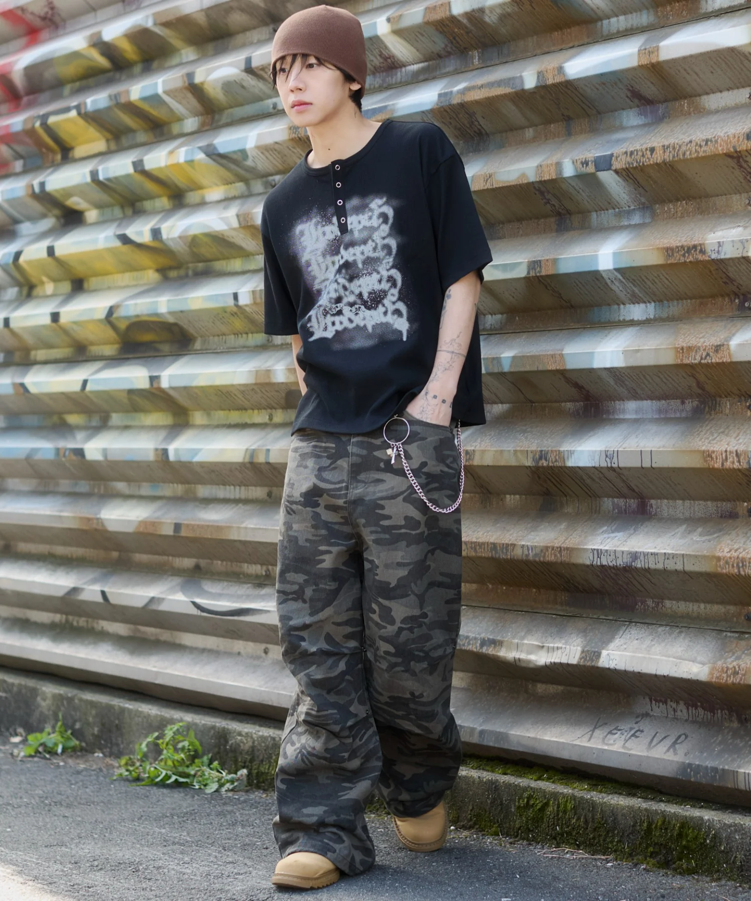 グラフィックヘンリーネックT（SS） - Image 26