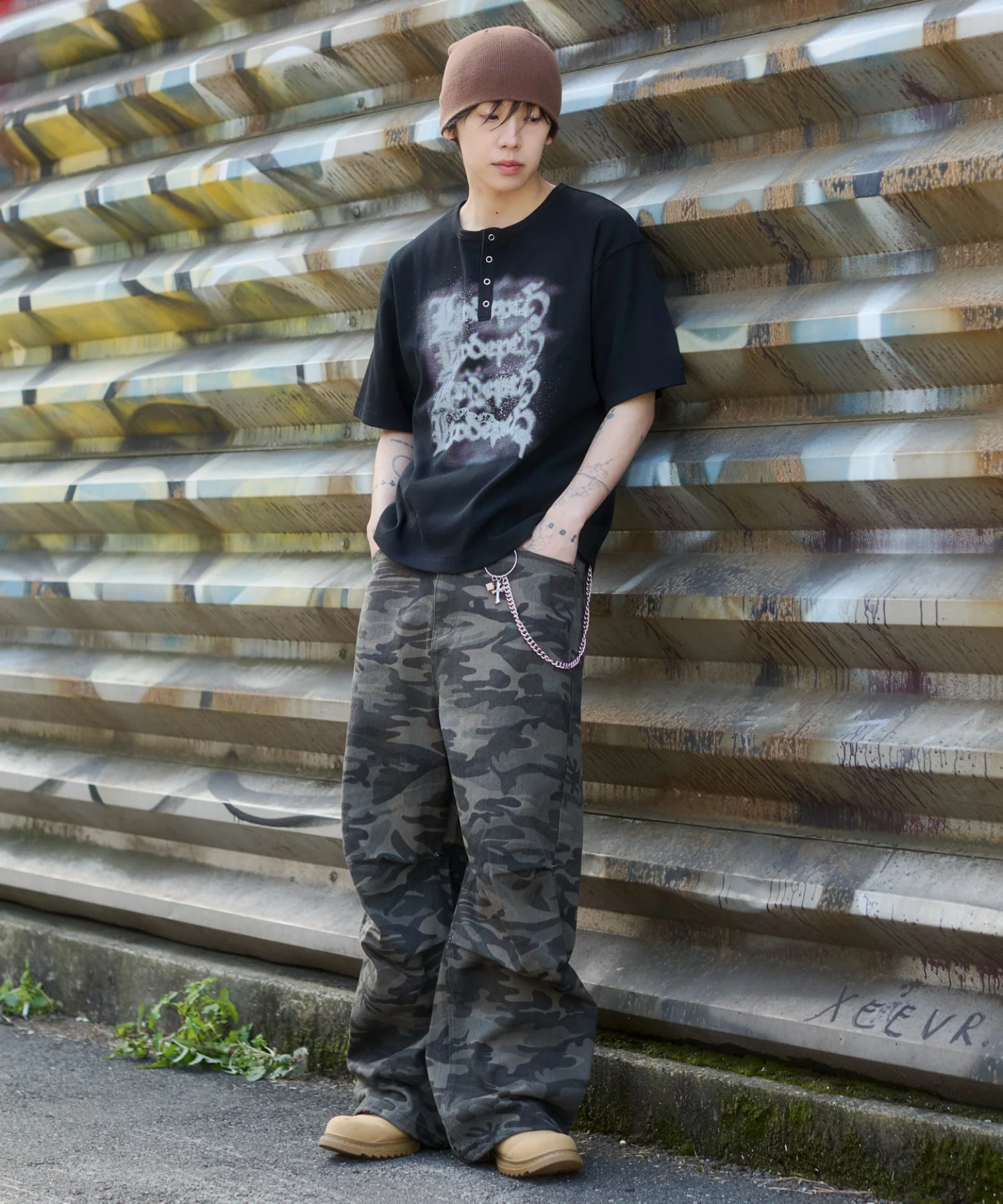 グラフィックヘンリーネックT（SS） - Image 34
