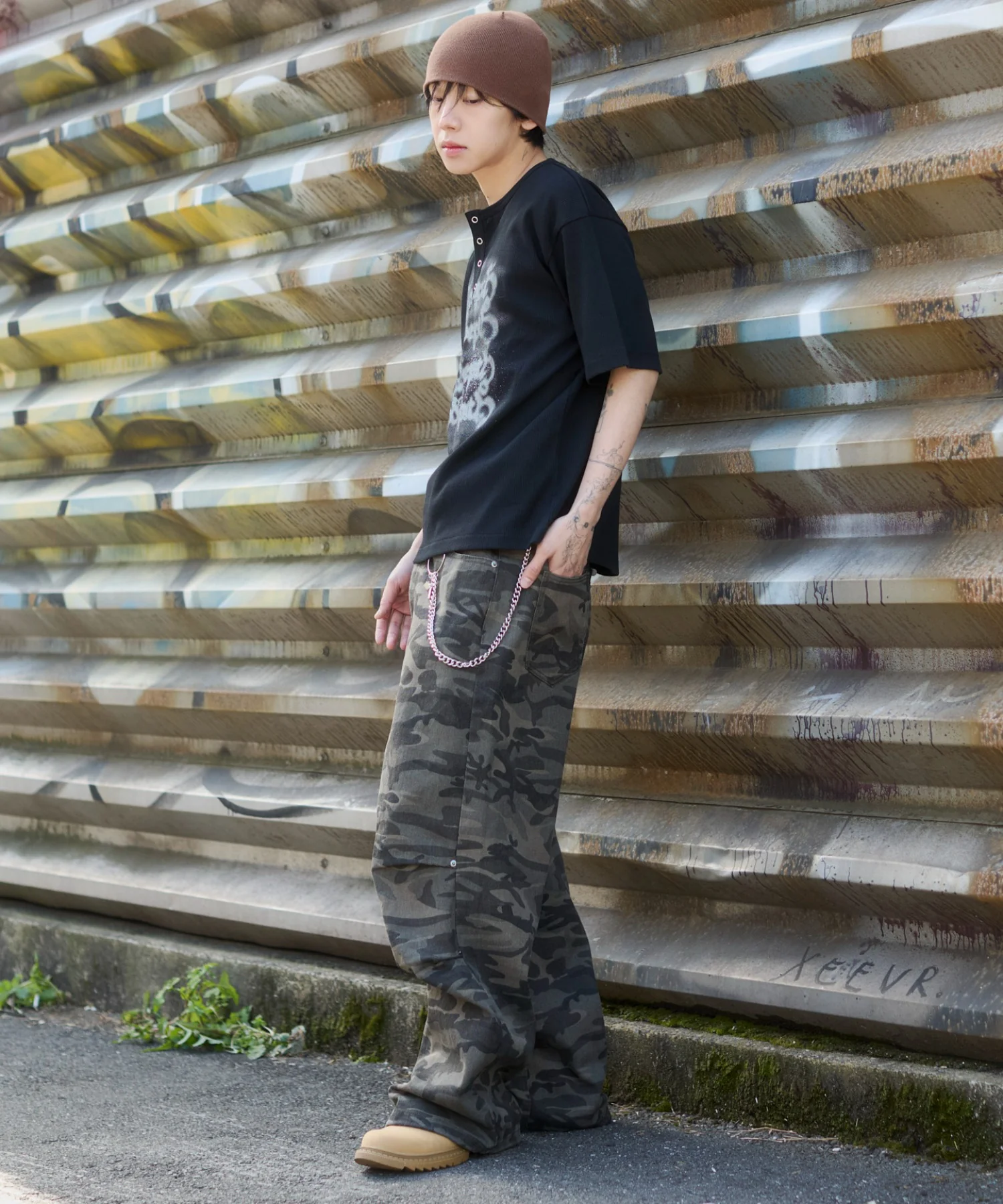 グラフィックヘンリーネックT（SS） - Image 35