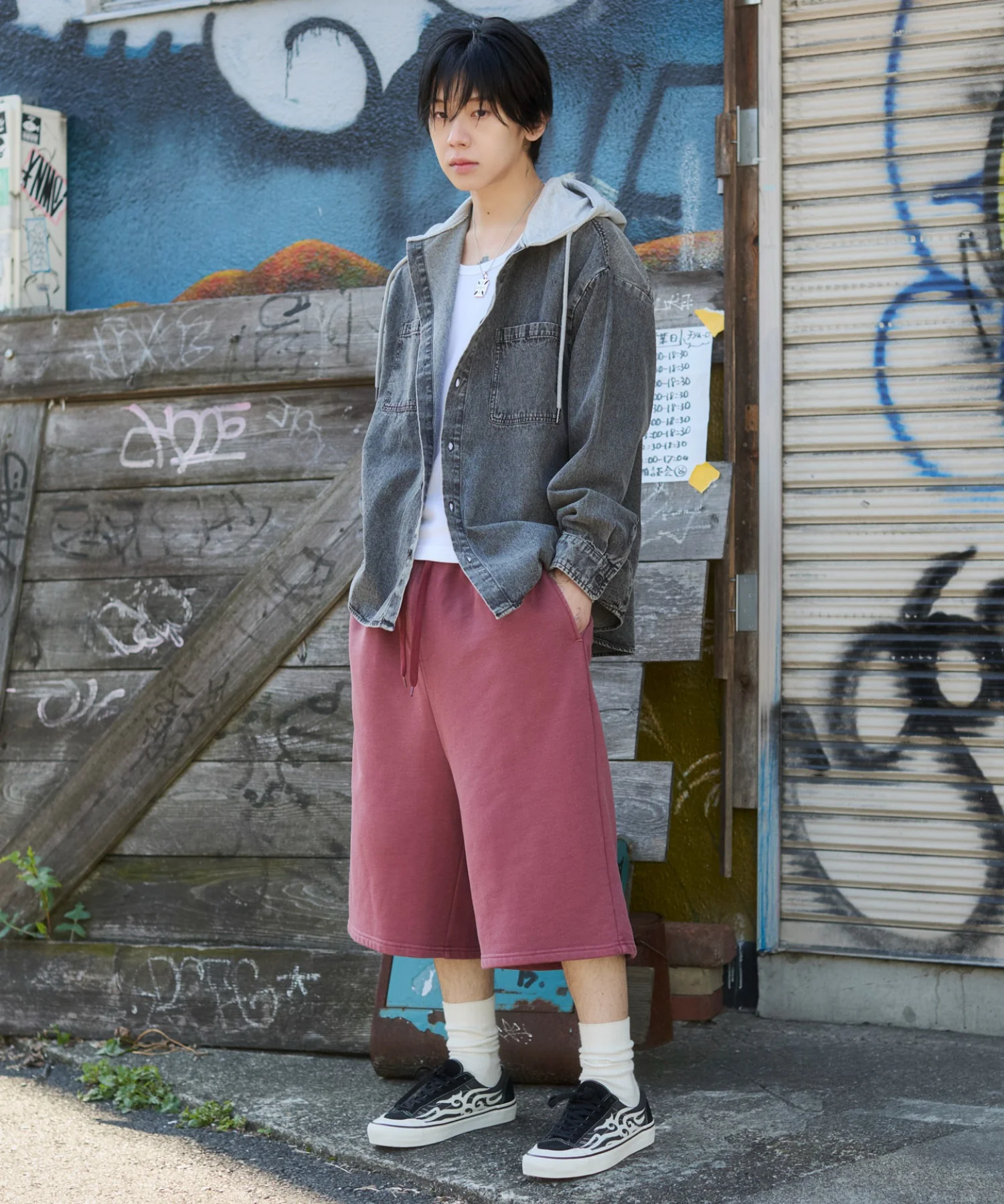 ピグメントグラフィックショーツ - Image 10