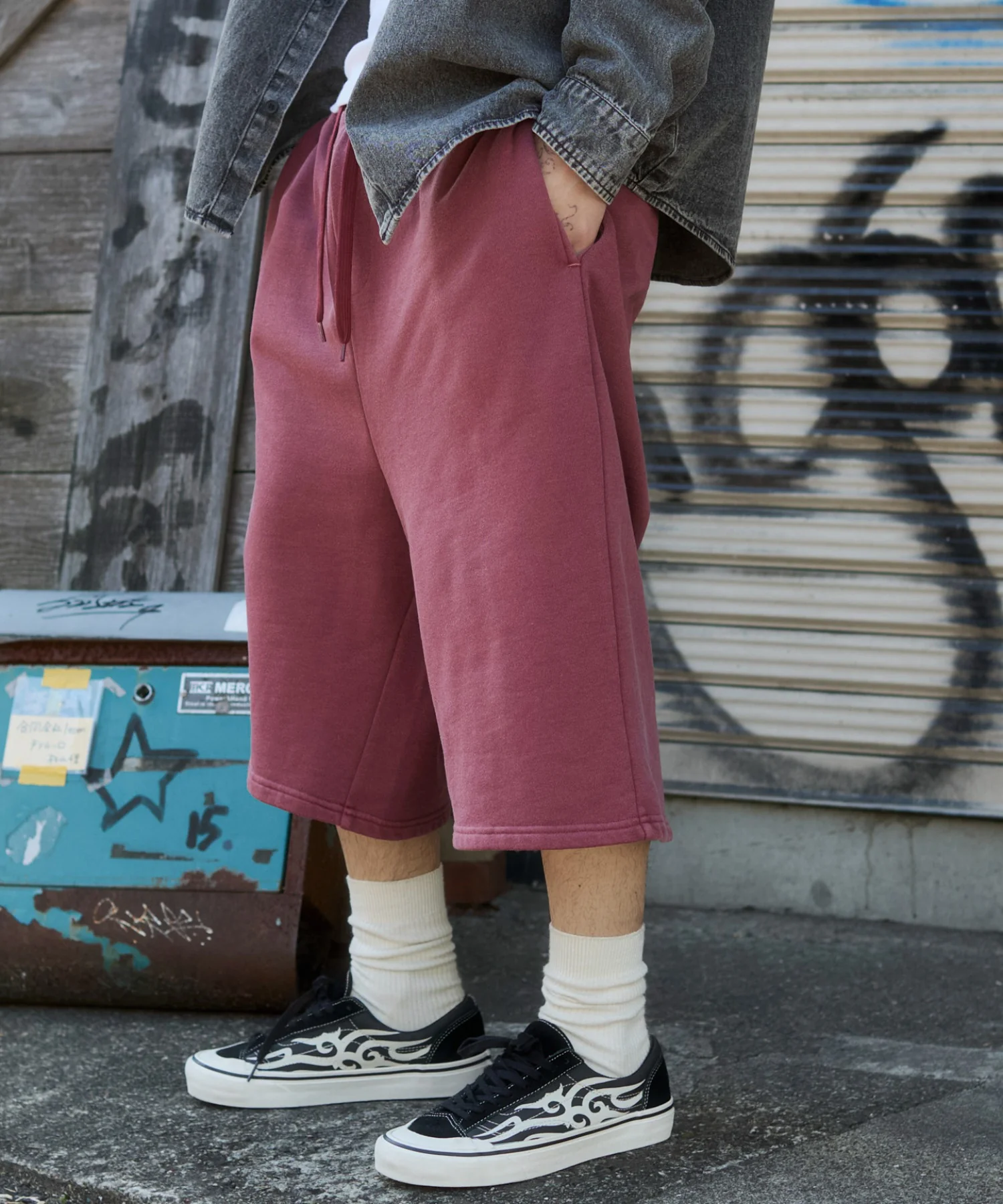 ピグメントグラフィックショーツ - Image 32