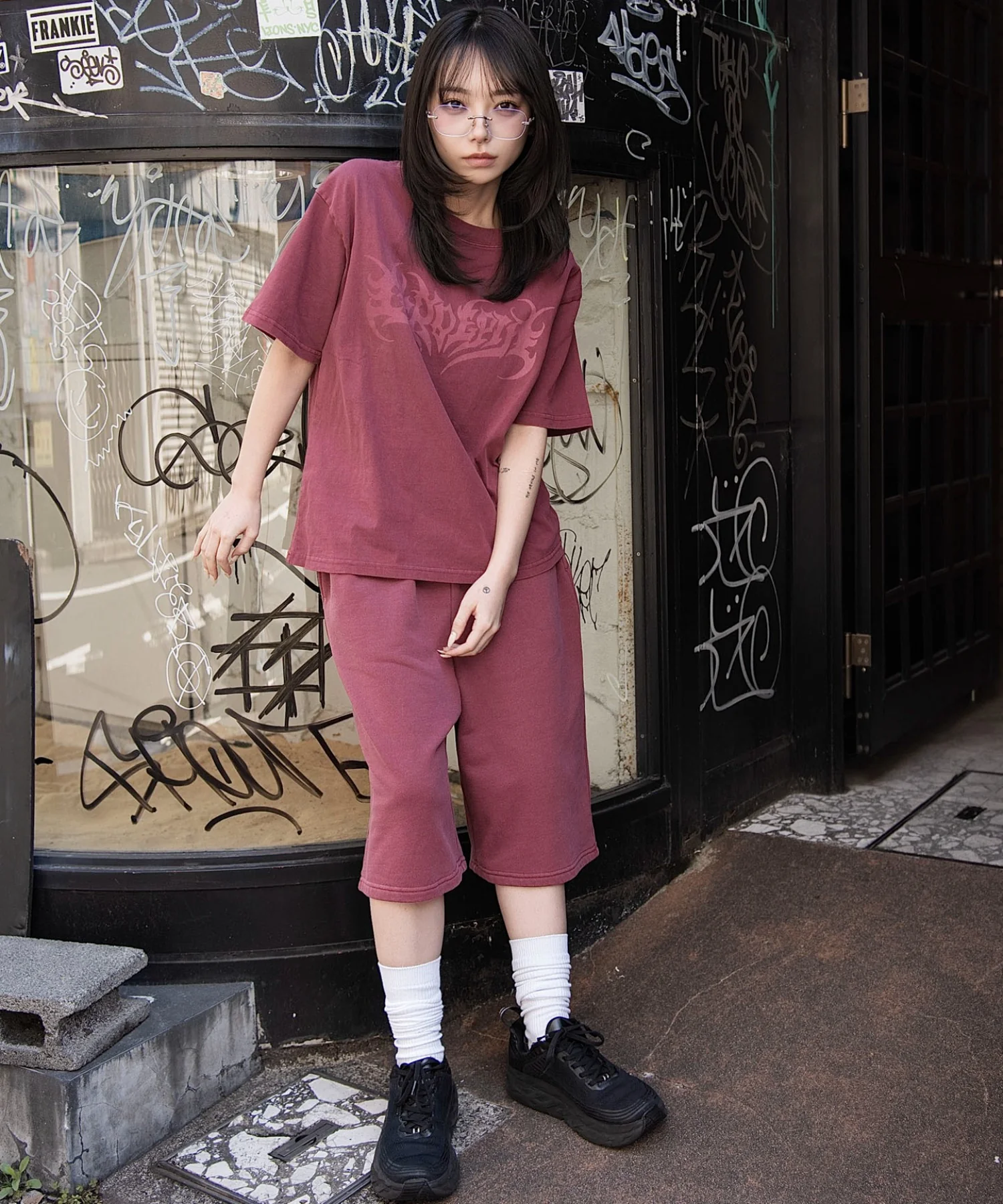 ピグメントグラフィックショーツ - Image 40