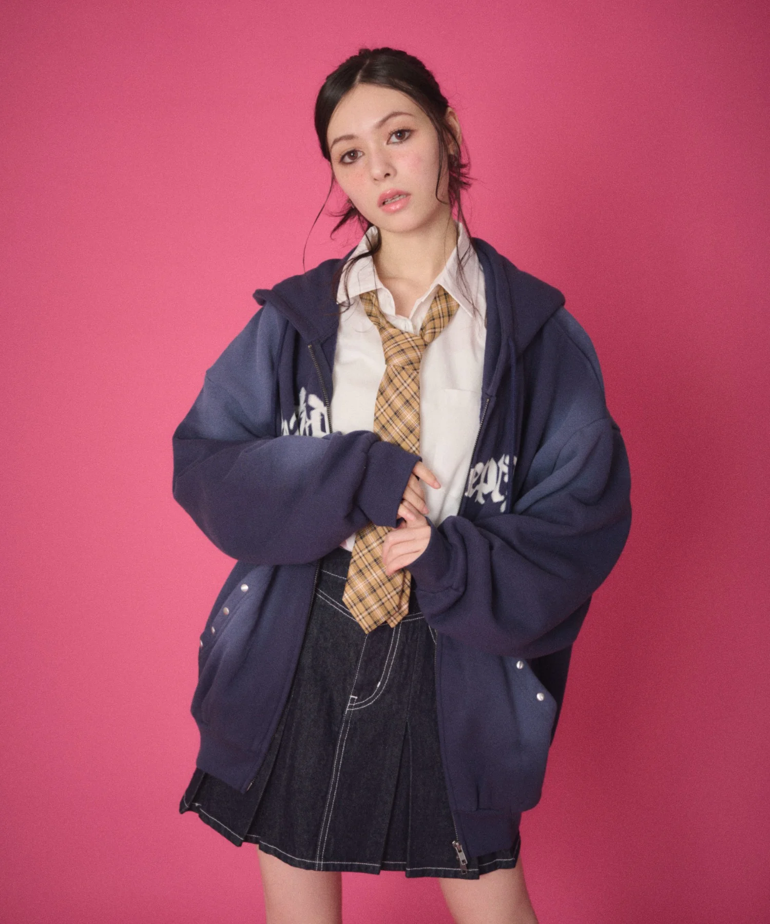 グラフィックZIPパーカー - Image 14