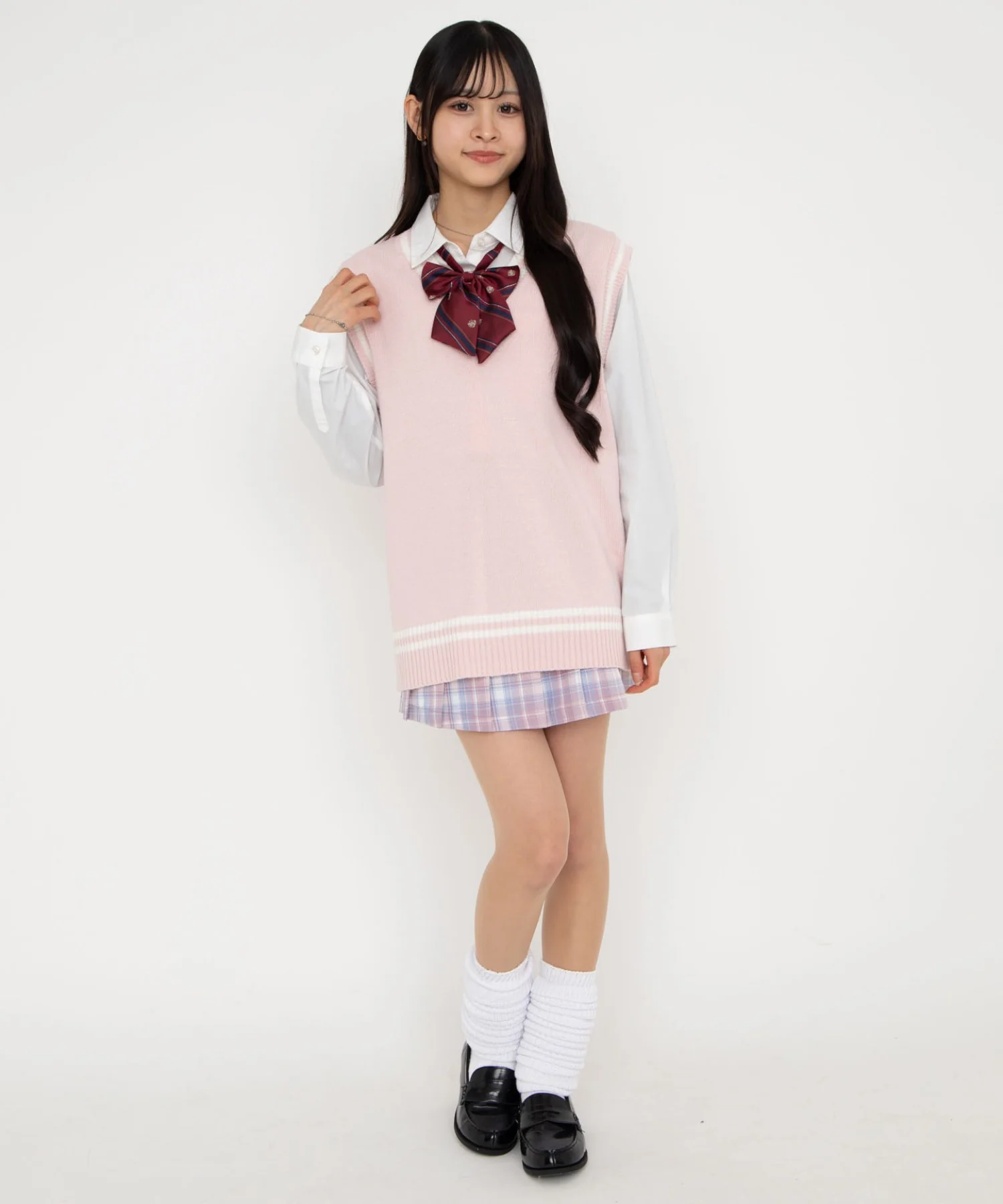 ラインスクールニットベスト - Image 15