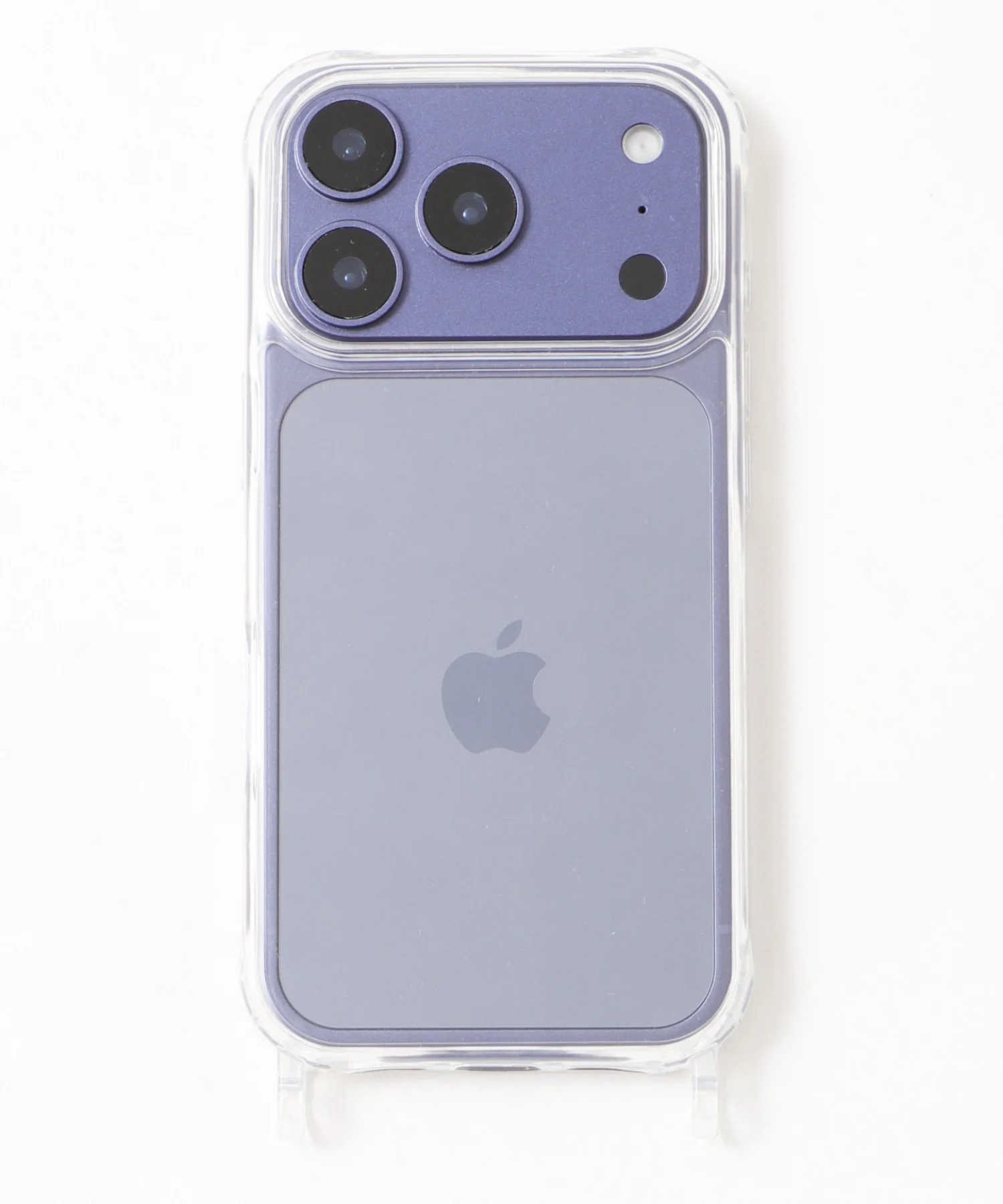 ストラップホール付きクリアiphoneケース - Image 14