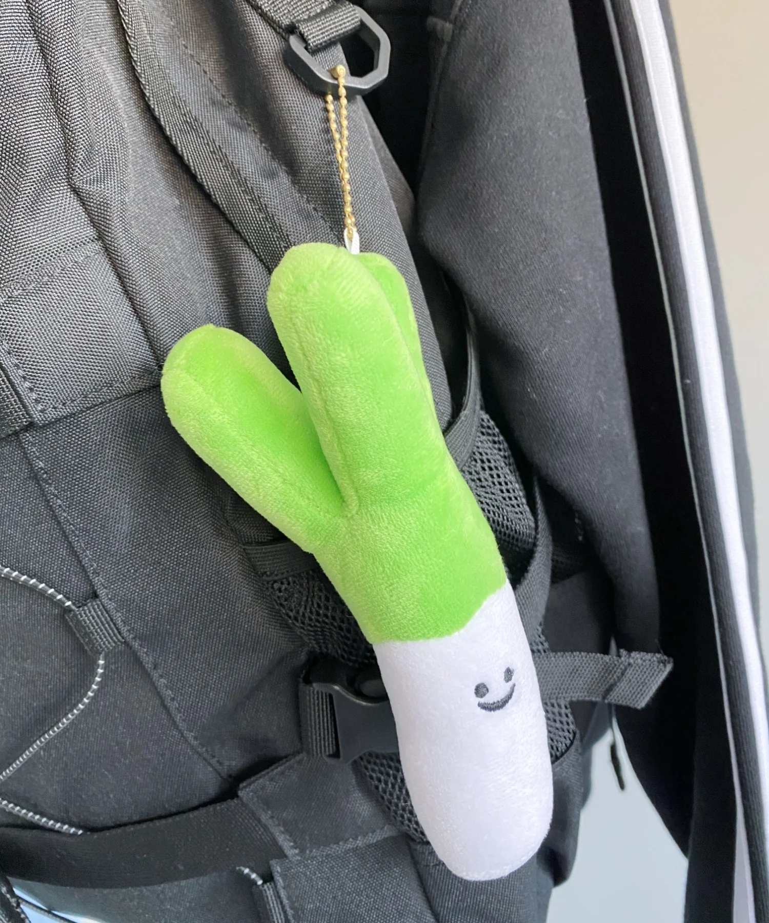 ネギぬいぐるみキーホルダー