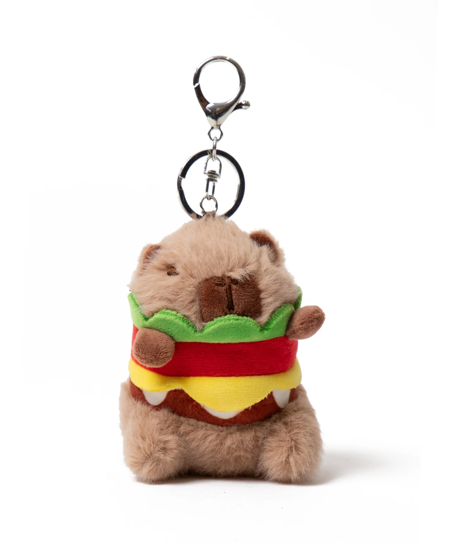 バーガーカピバラぬいぐるみキーホルダー - Image 3