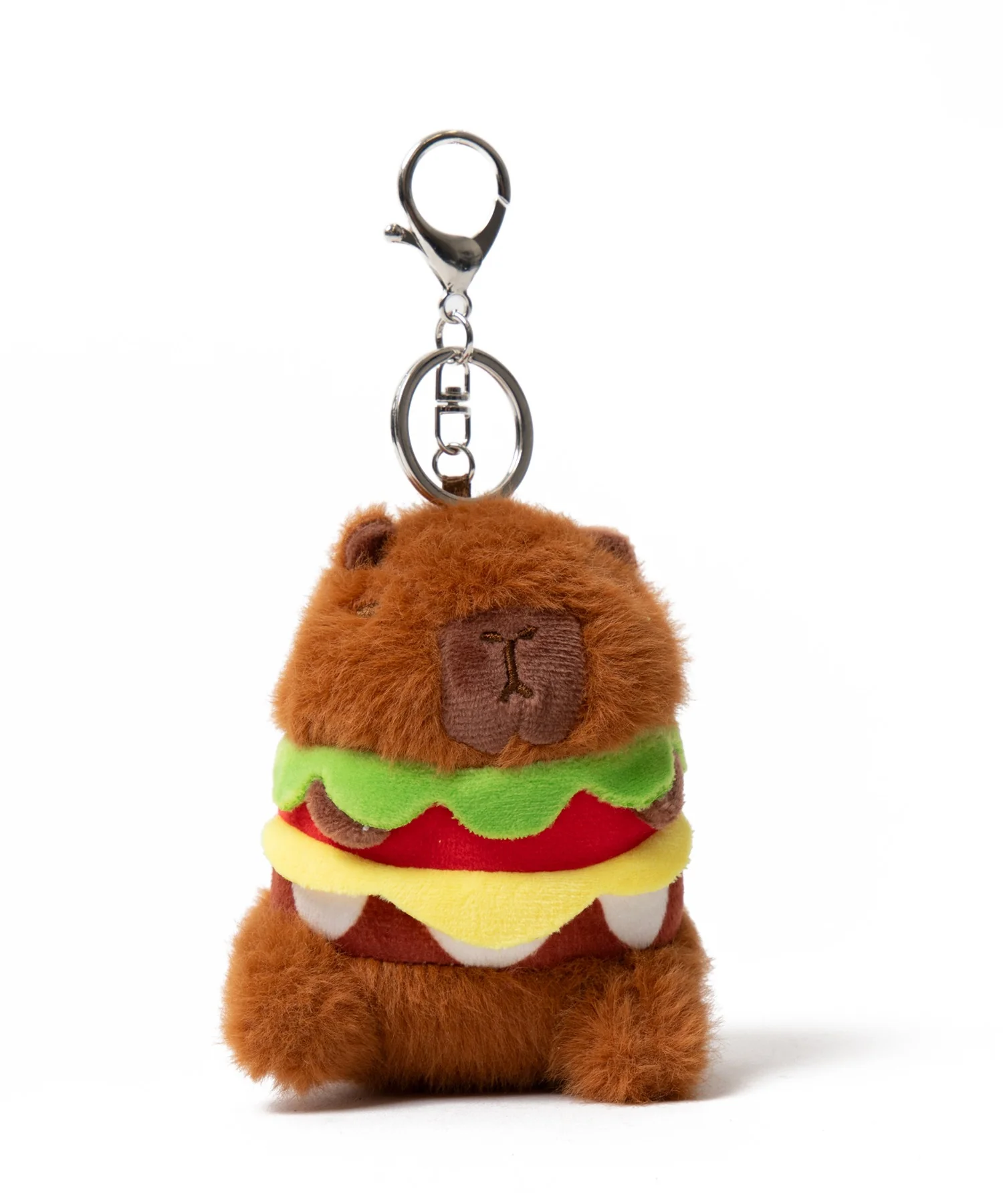 バーガーカピバラぬいぐるみキーホルダー - Image 4