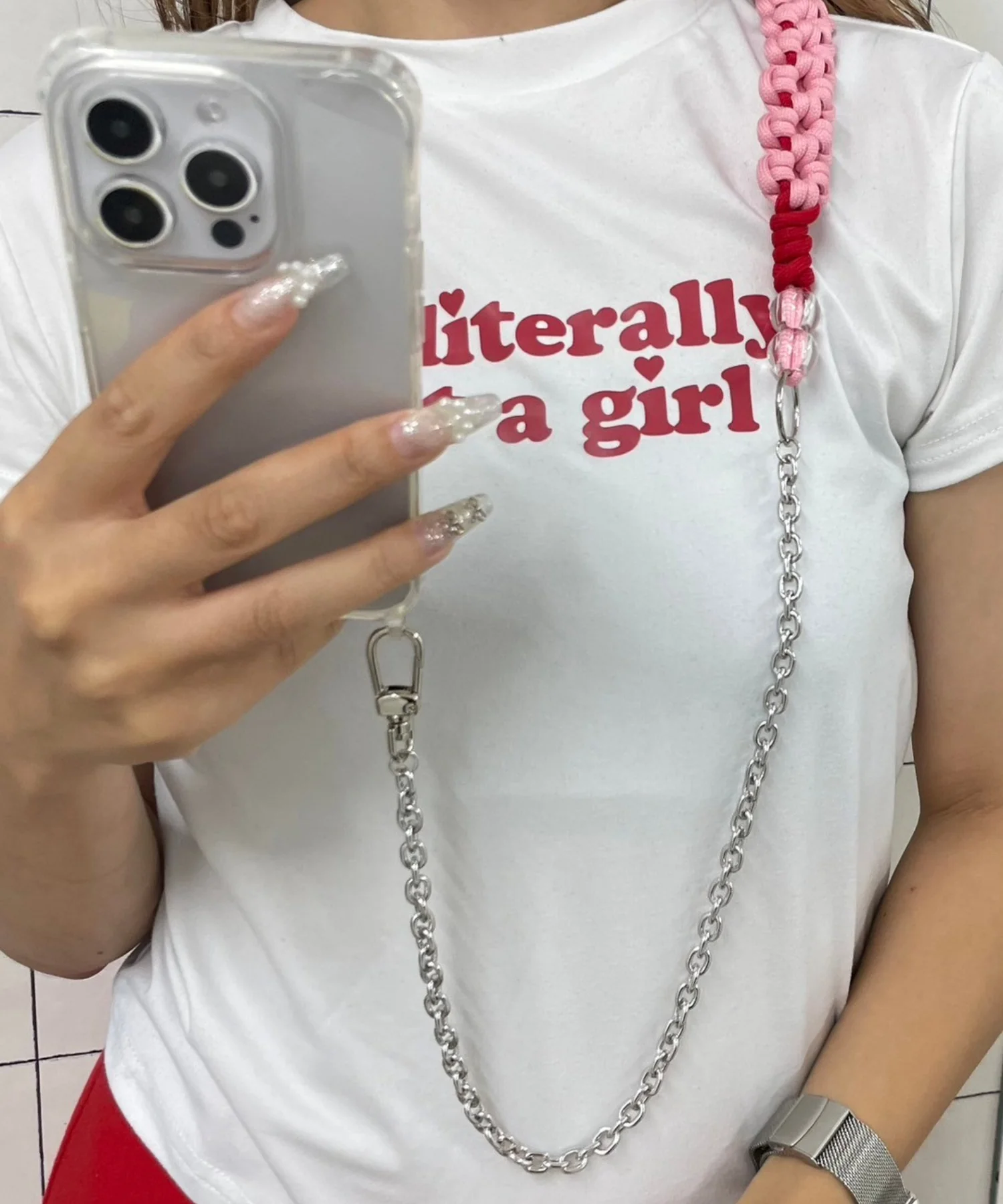 配色ロープチェーンストラップ - Image 7