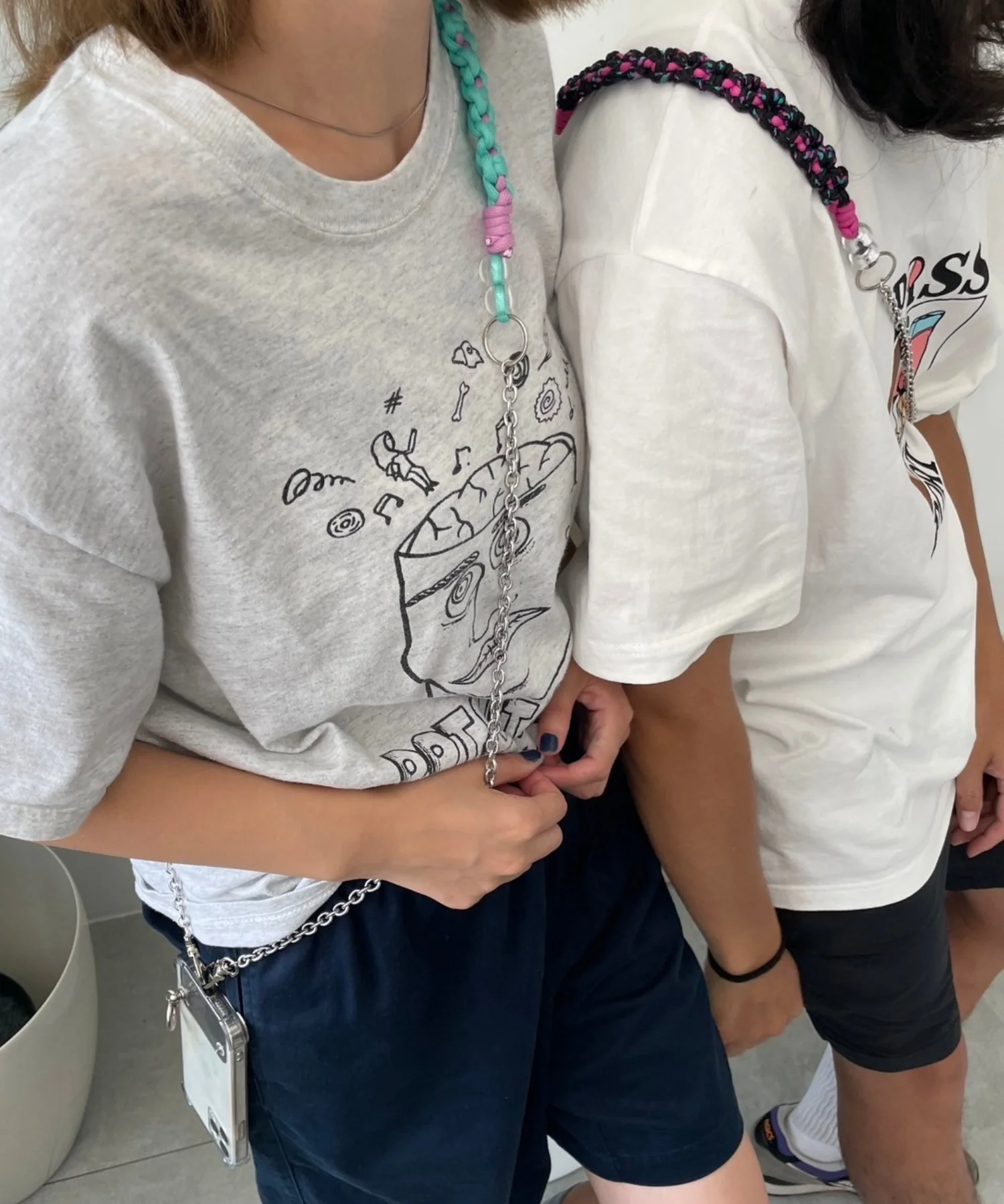配色ロープチェーンストラップ - Image 8