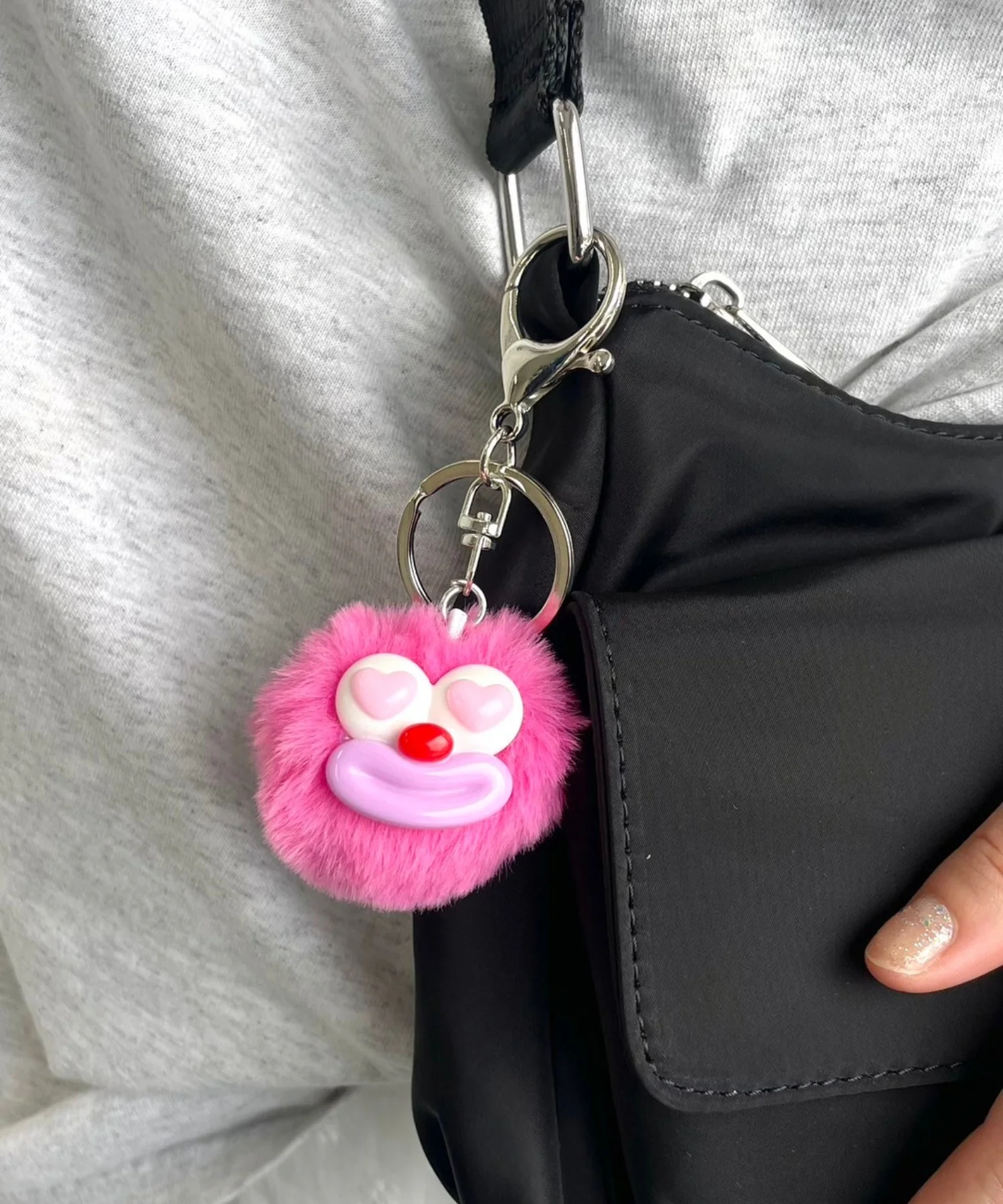 ミニきゅんモンスターぬいぐるみキーホルダー - Image 2