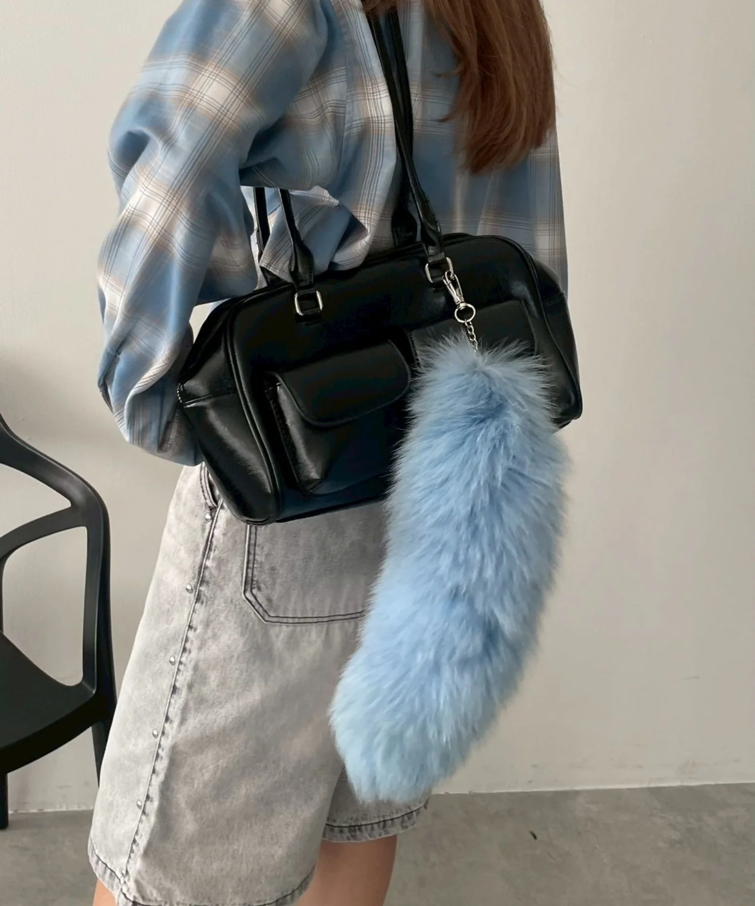 BIGファーしっぽキーホルダー - Image 13