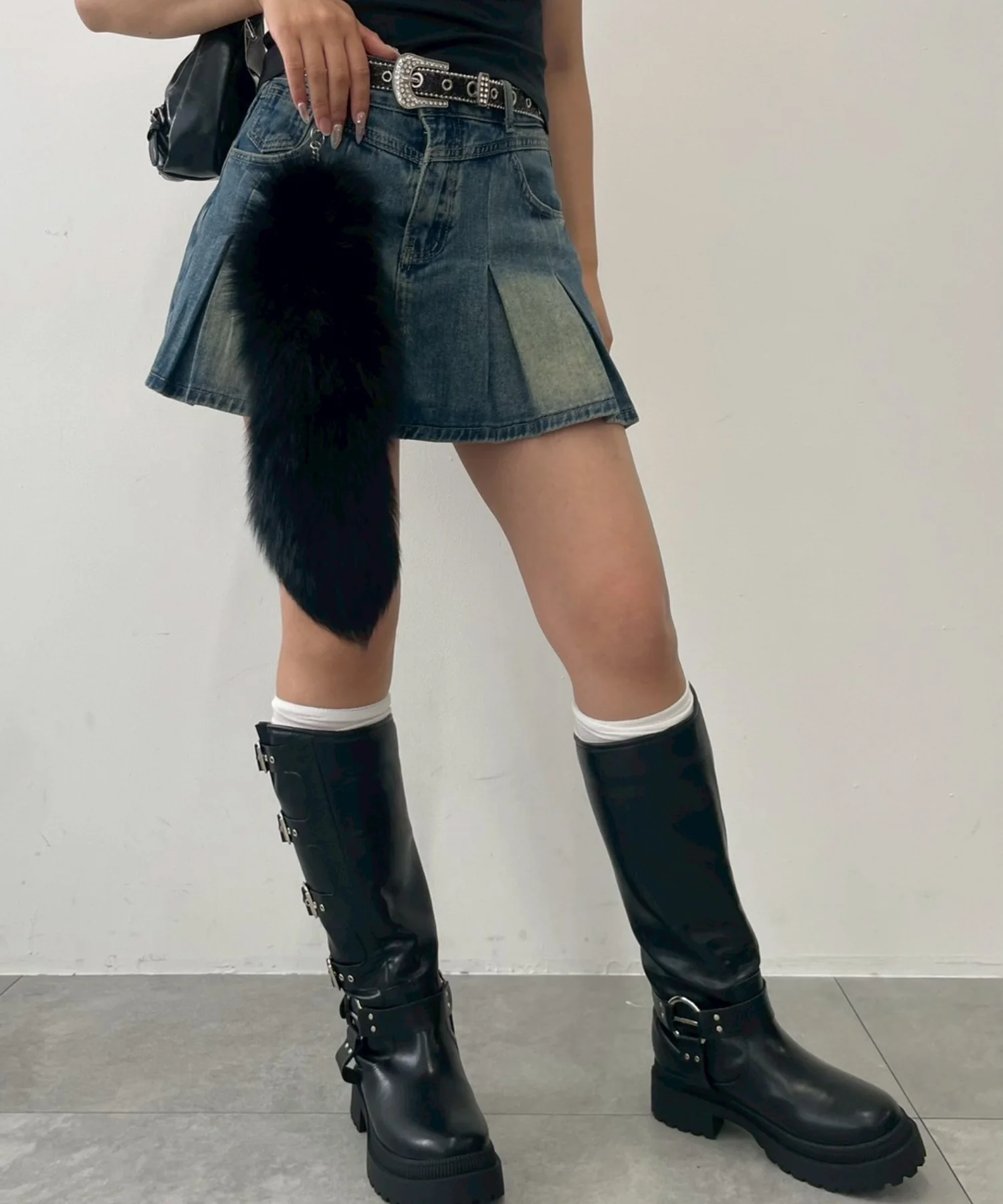 BIGファーしっぽキーホルダー - Image 19
