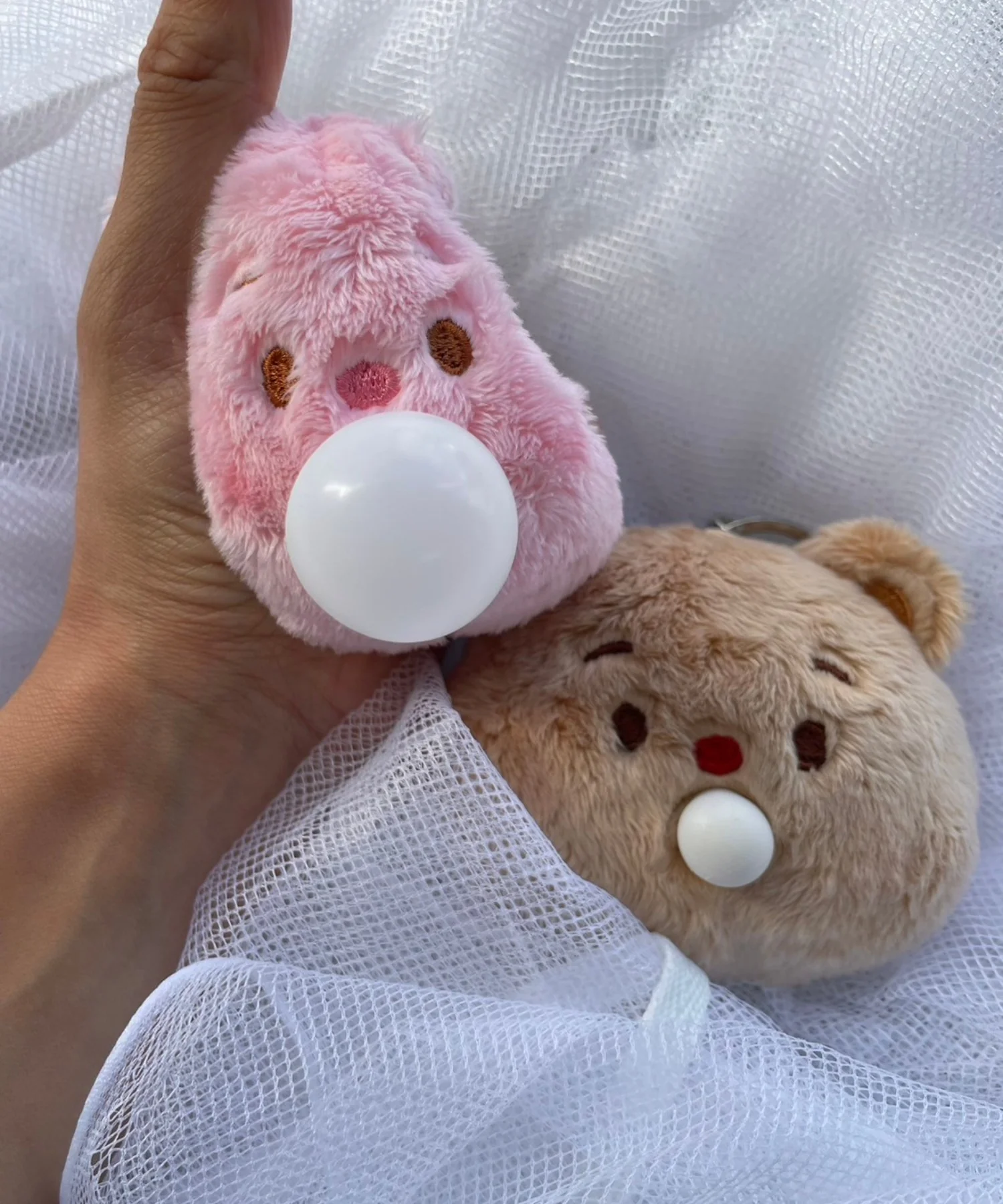 ぷくぷくベアぬいぐるみキーホルダー - Image 4