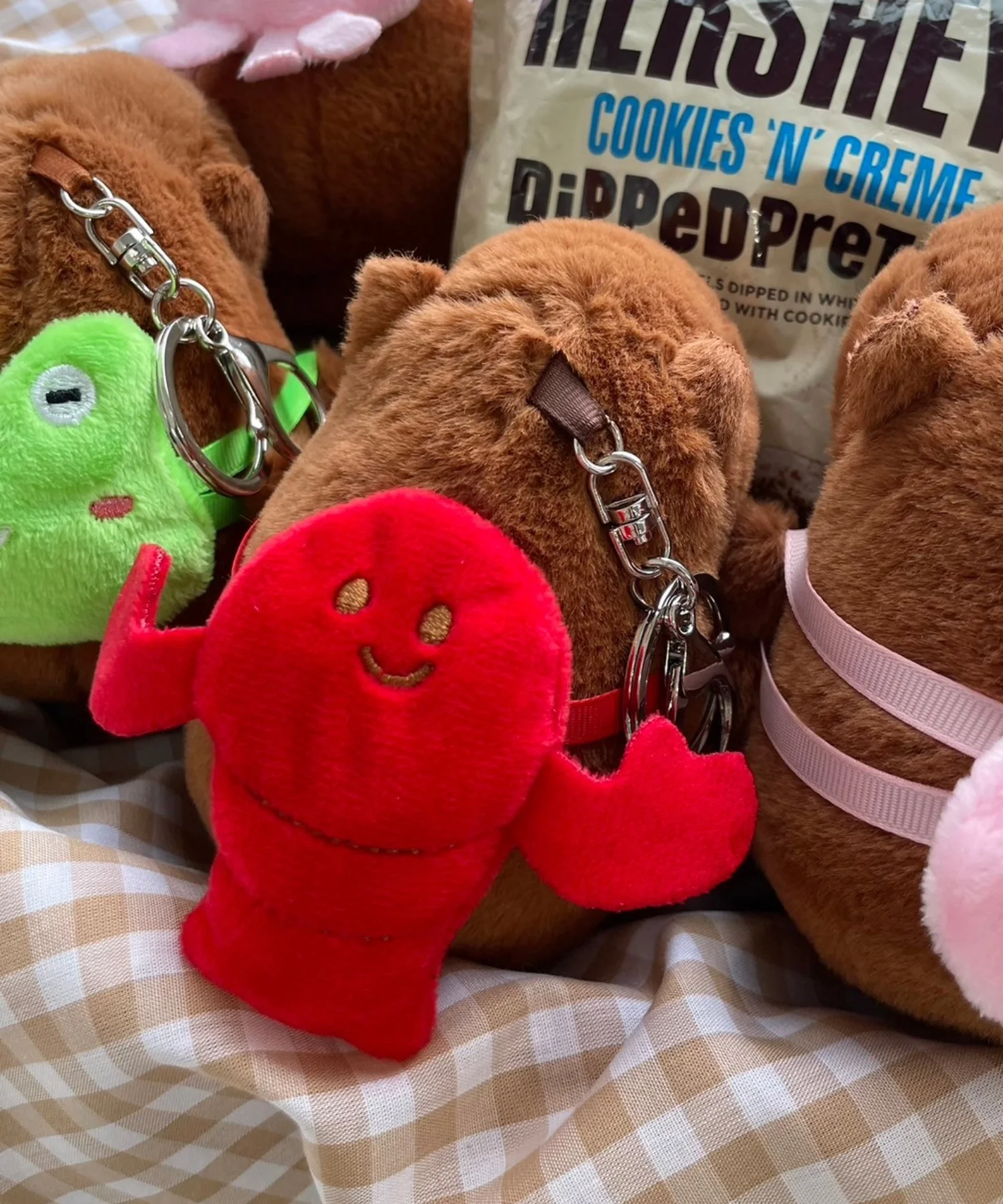 リュックカピバラぬいぐるみキーホルダー - Image 8