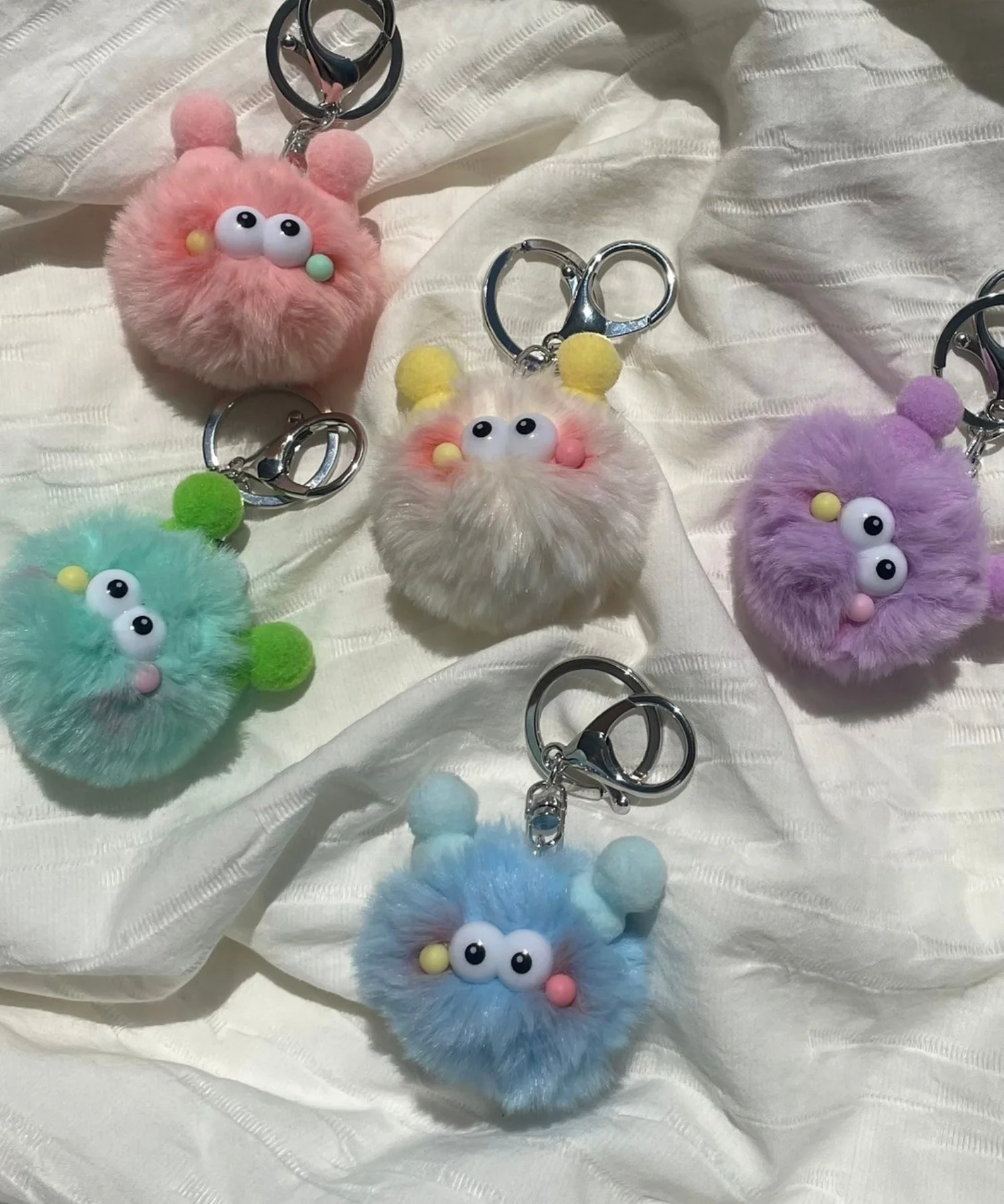 ミニおめかしモンスターぬいぐるみキーホルダー - Image 6