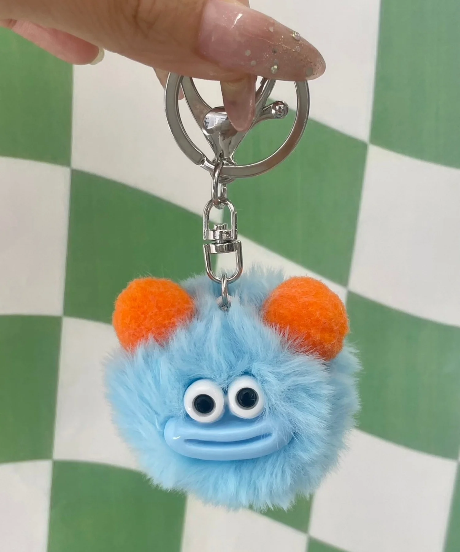 ミニくまくまモンスターぬいぐるみキーホルダー