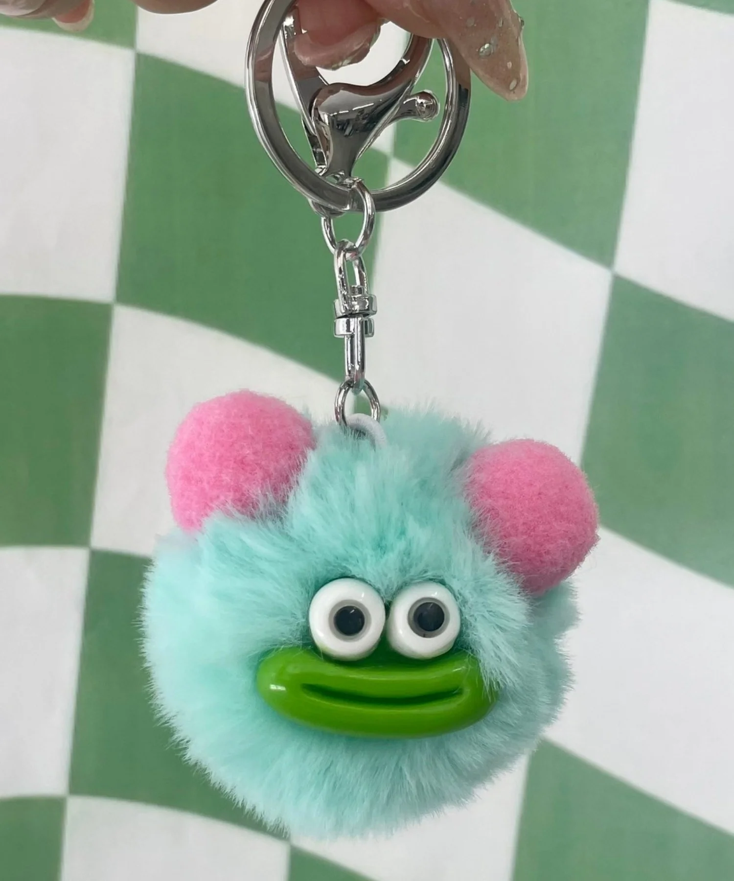 ミニくまくまモンスターぬいぐるみキーホルダー - Image 2