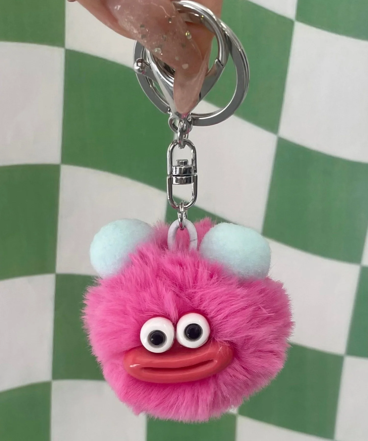ミニくまくまモンスターぬいぐるみキーホルダー - Image 4