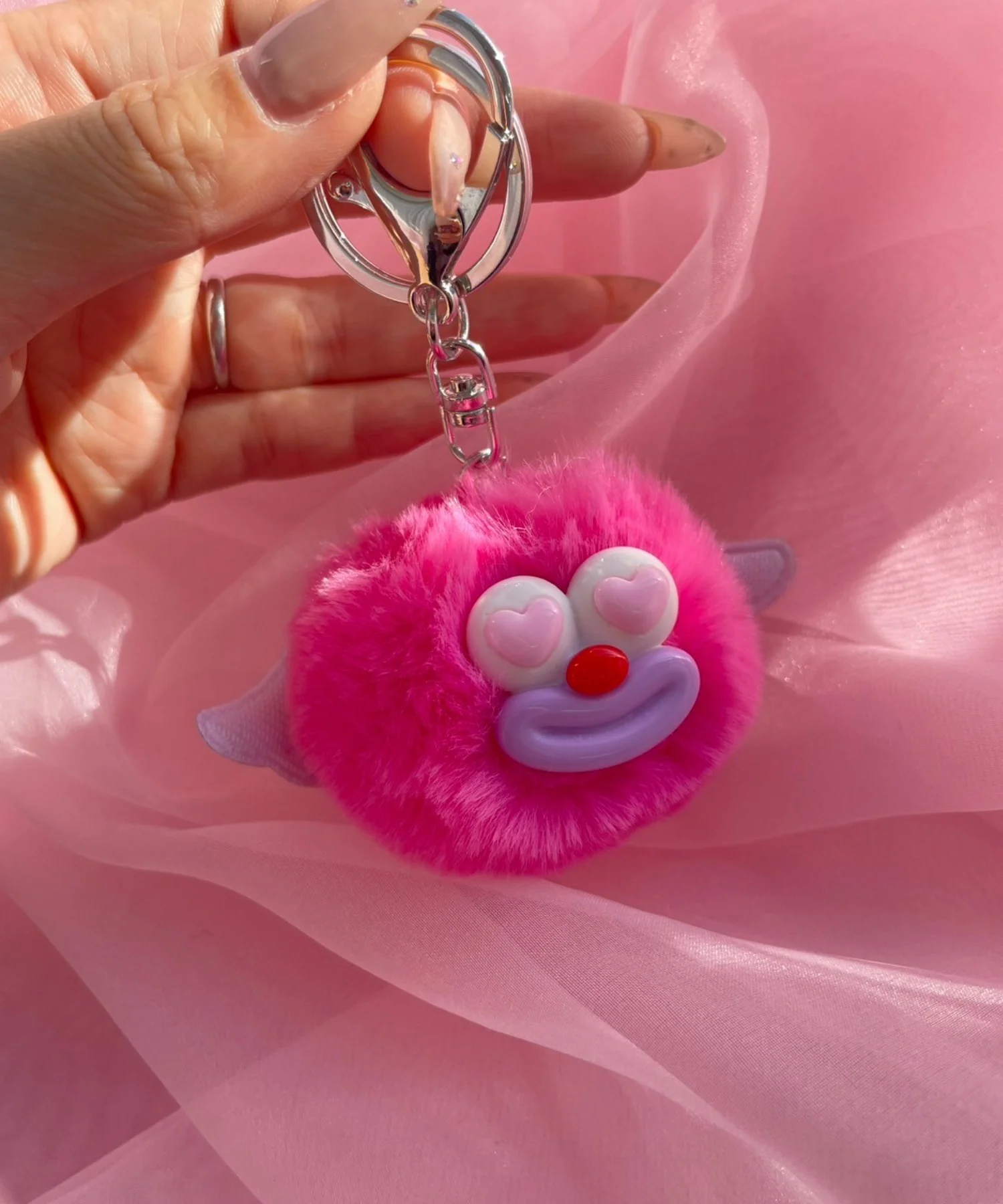 エンジェルきゅんモンスターぬいぐるみキーホルダー - Image 3