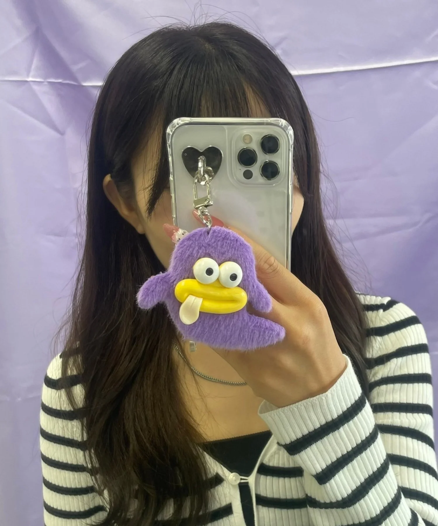 ミニぺろりんモンスターぬいぐるみキーホルダー - Image 9