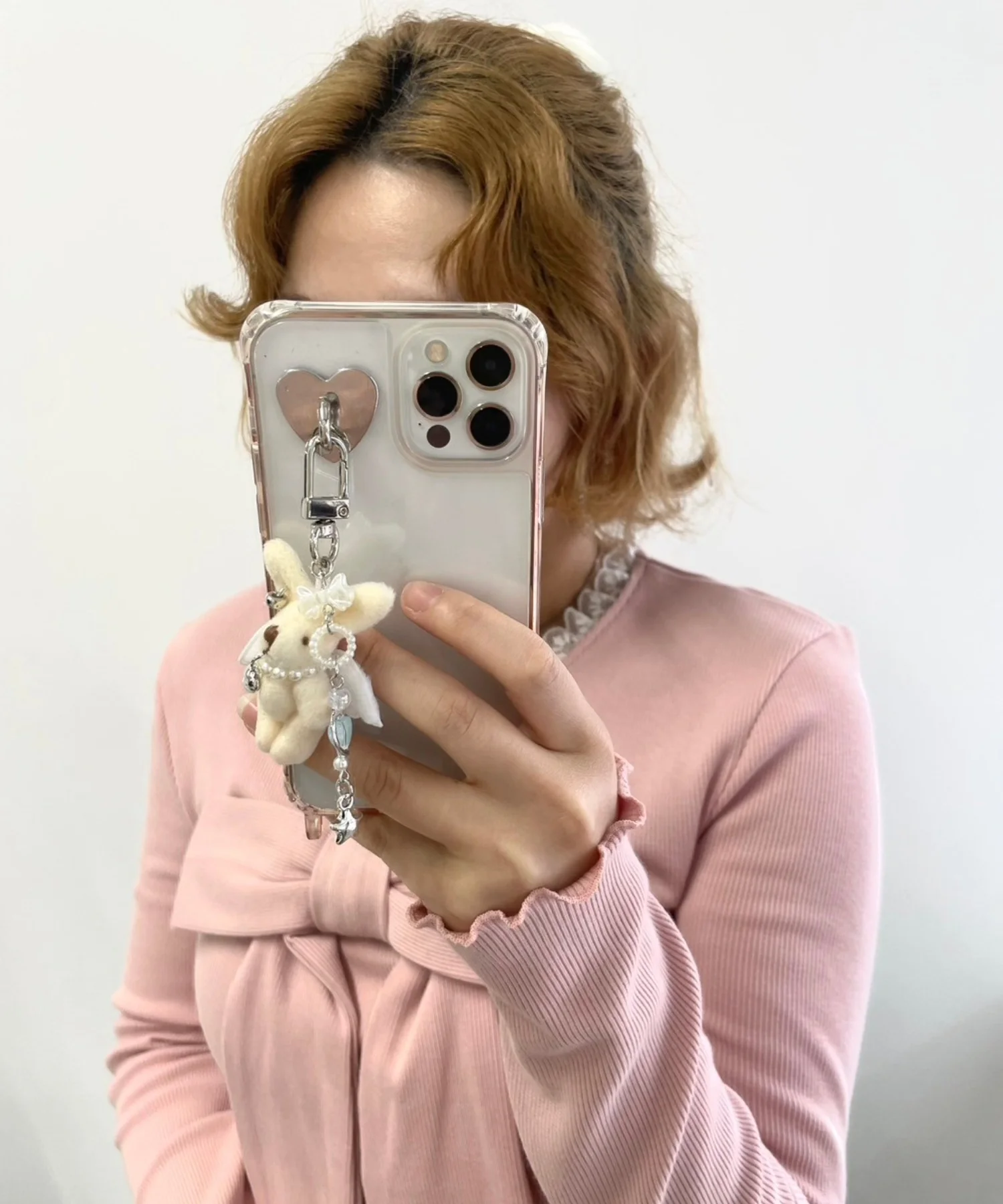 ミニうさぎエンジェルストラップキーホルダー - Image 8