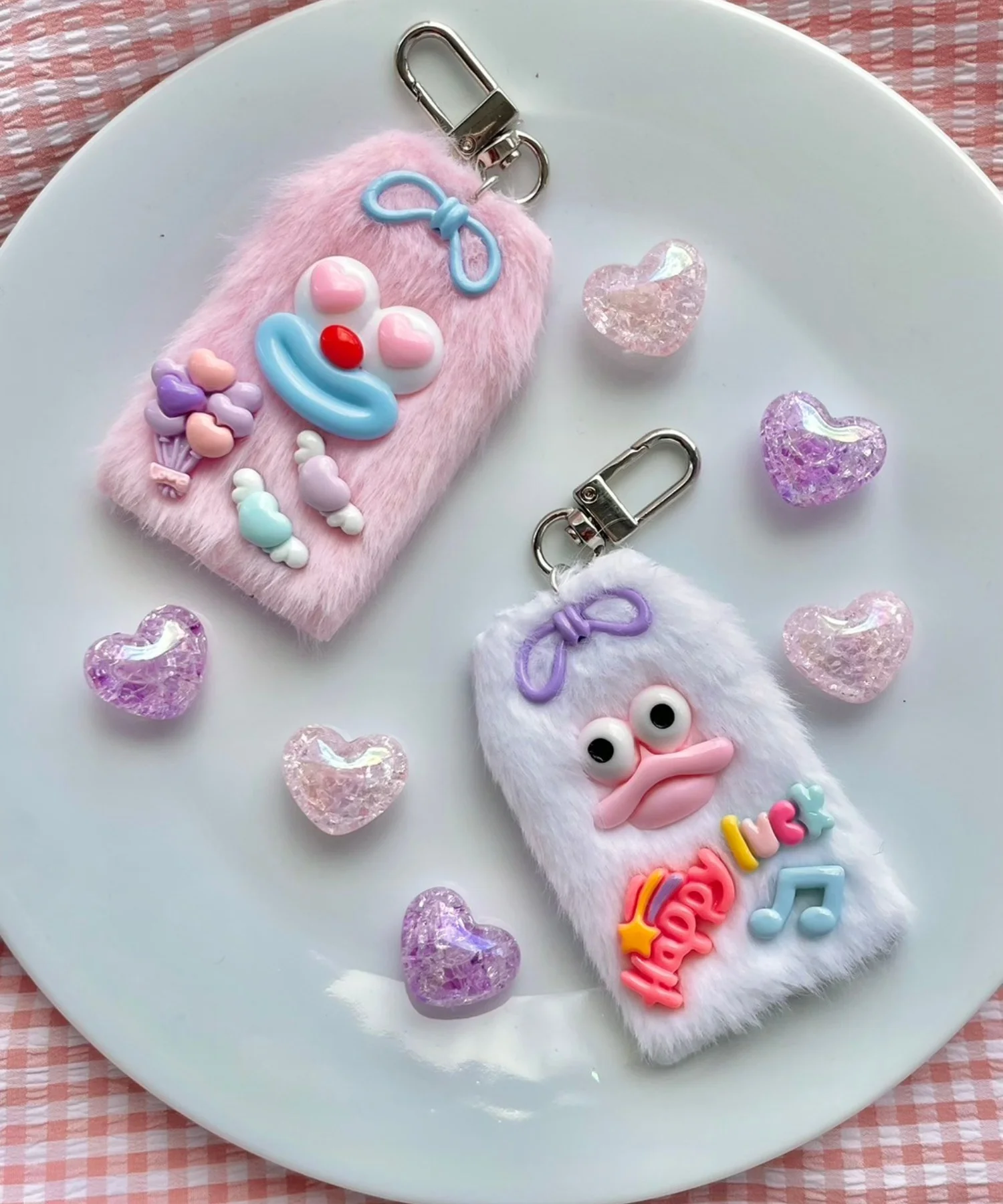 ミニラッキーチャームモンスターぬいぐるみキーホルダー - Image 12