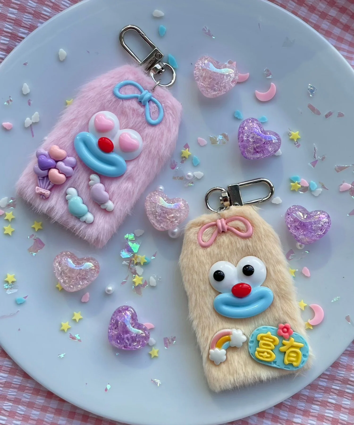 ミニラッキーチャームモンスターぬいぐるみキーホルダー - Image 14