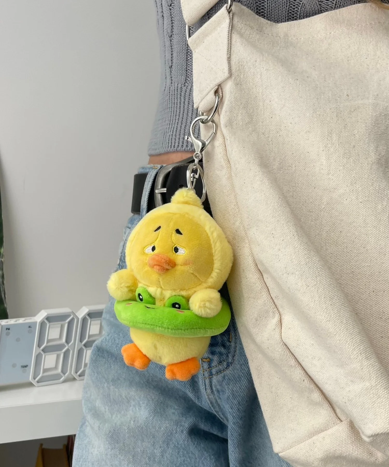 まゆげひよこぬいぐるみキーホルダー - Image 6