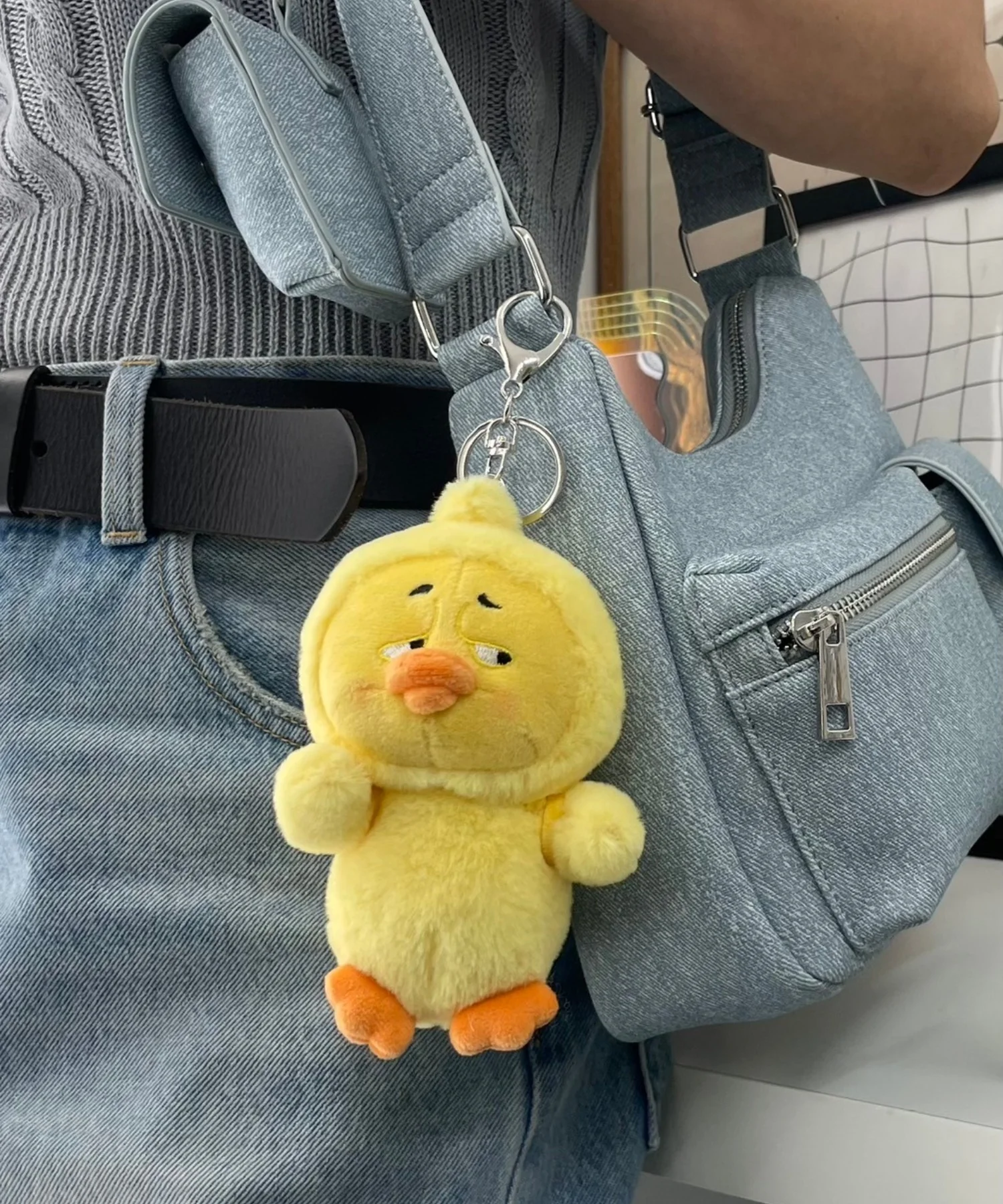 まゆげひよこぬいぐるみキーホルダー - Image 7