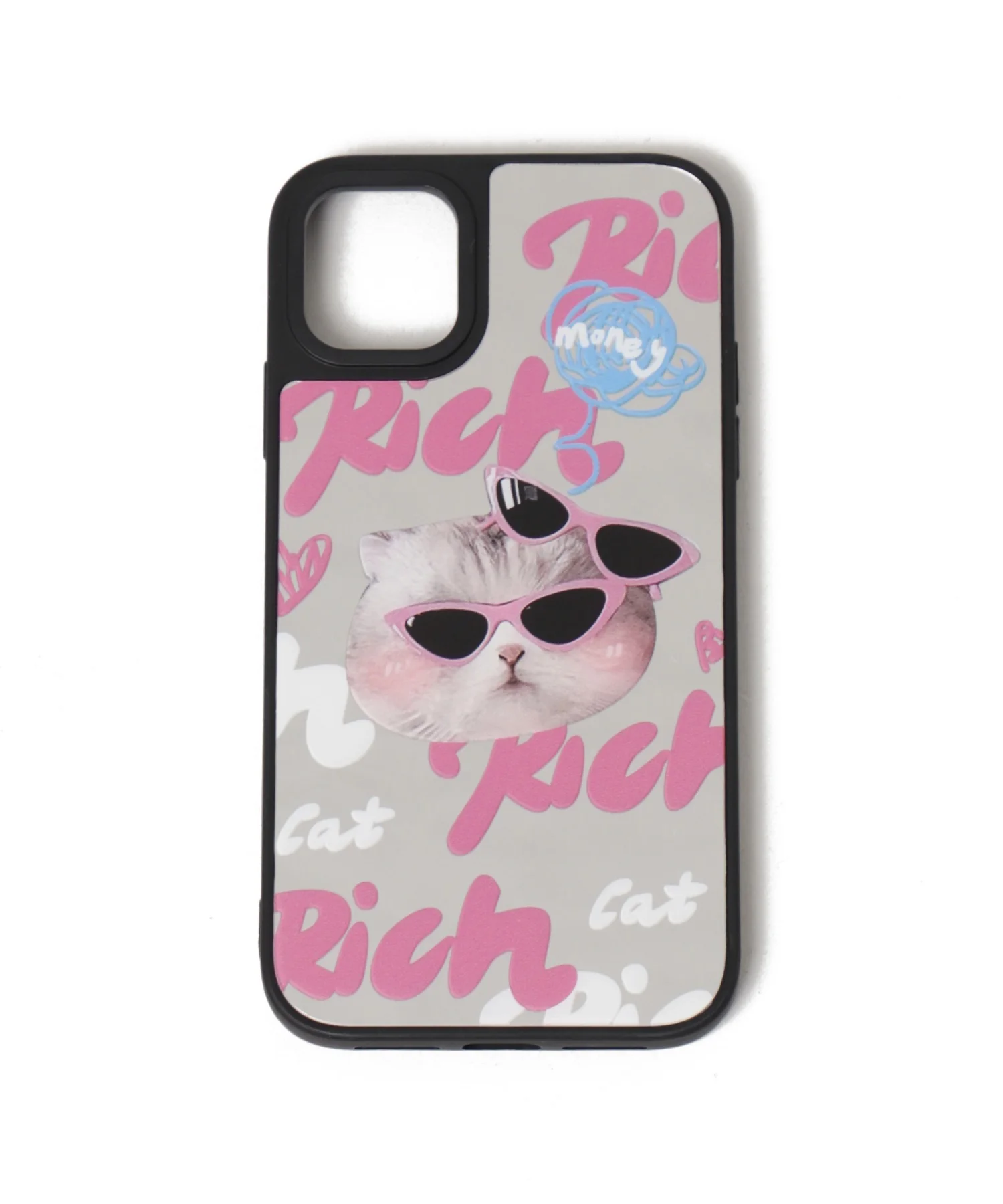 richキャットミラーiphoneケース - Image 5