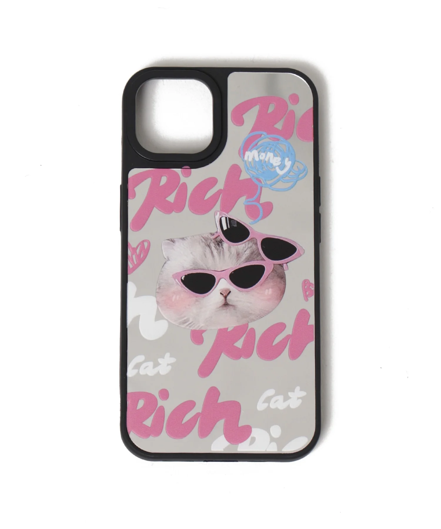 richキャットミラーiphoneケース - Image 7
