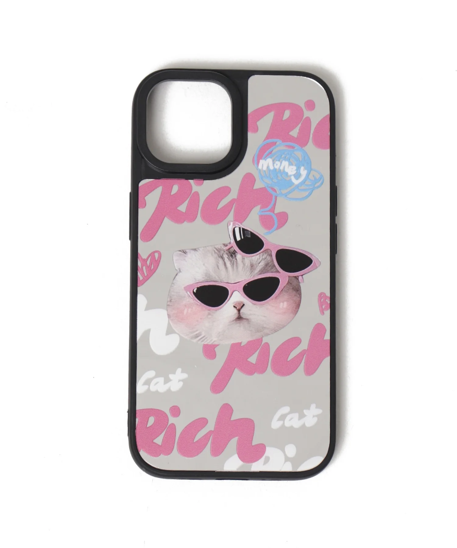 richキャットミラーiphoneケース - Image 8