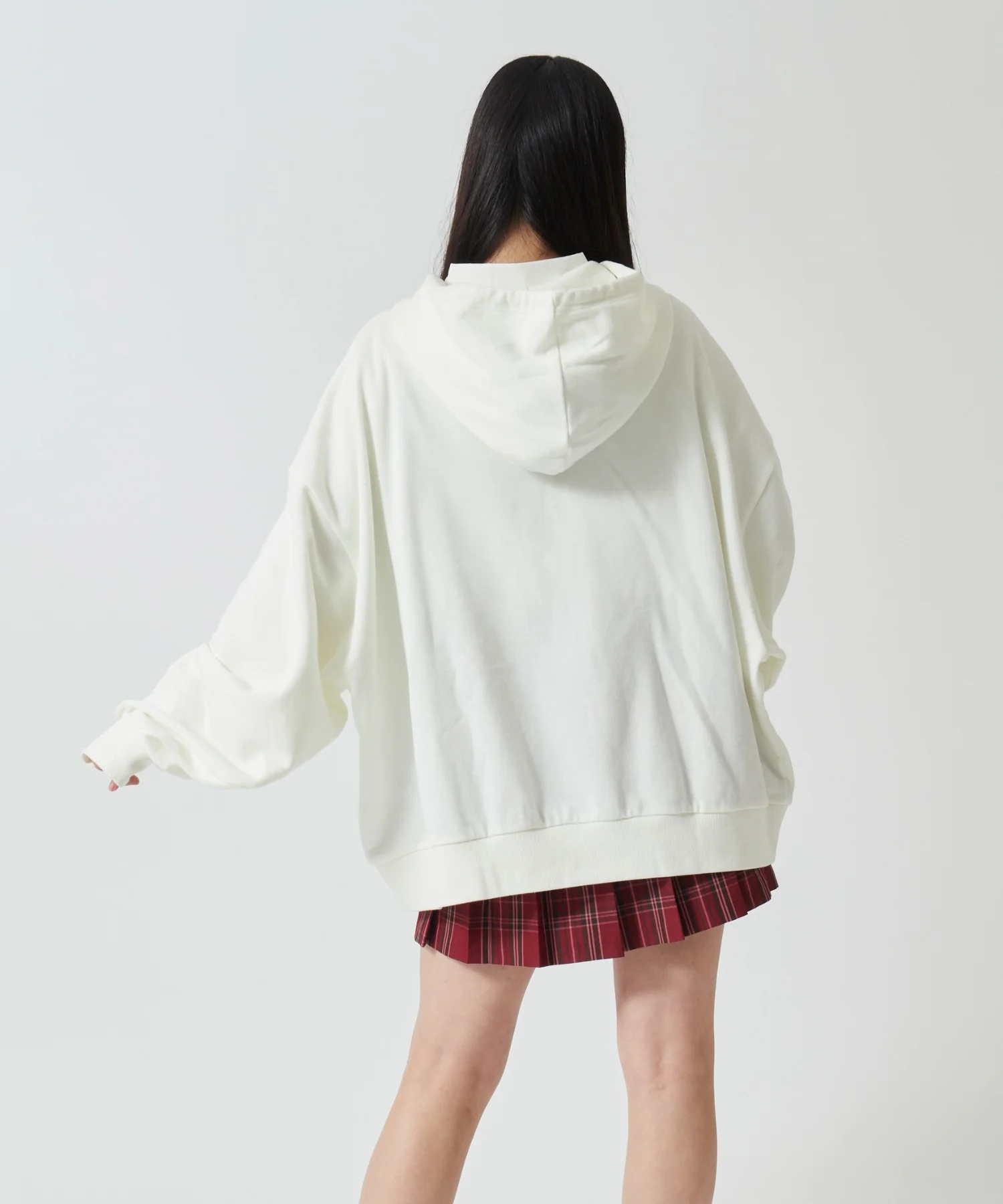 【スクール】ルーズフィットプルパーカー - Image 5