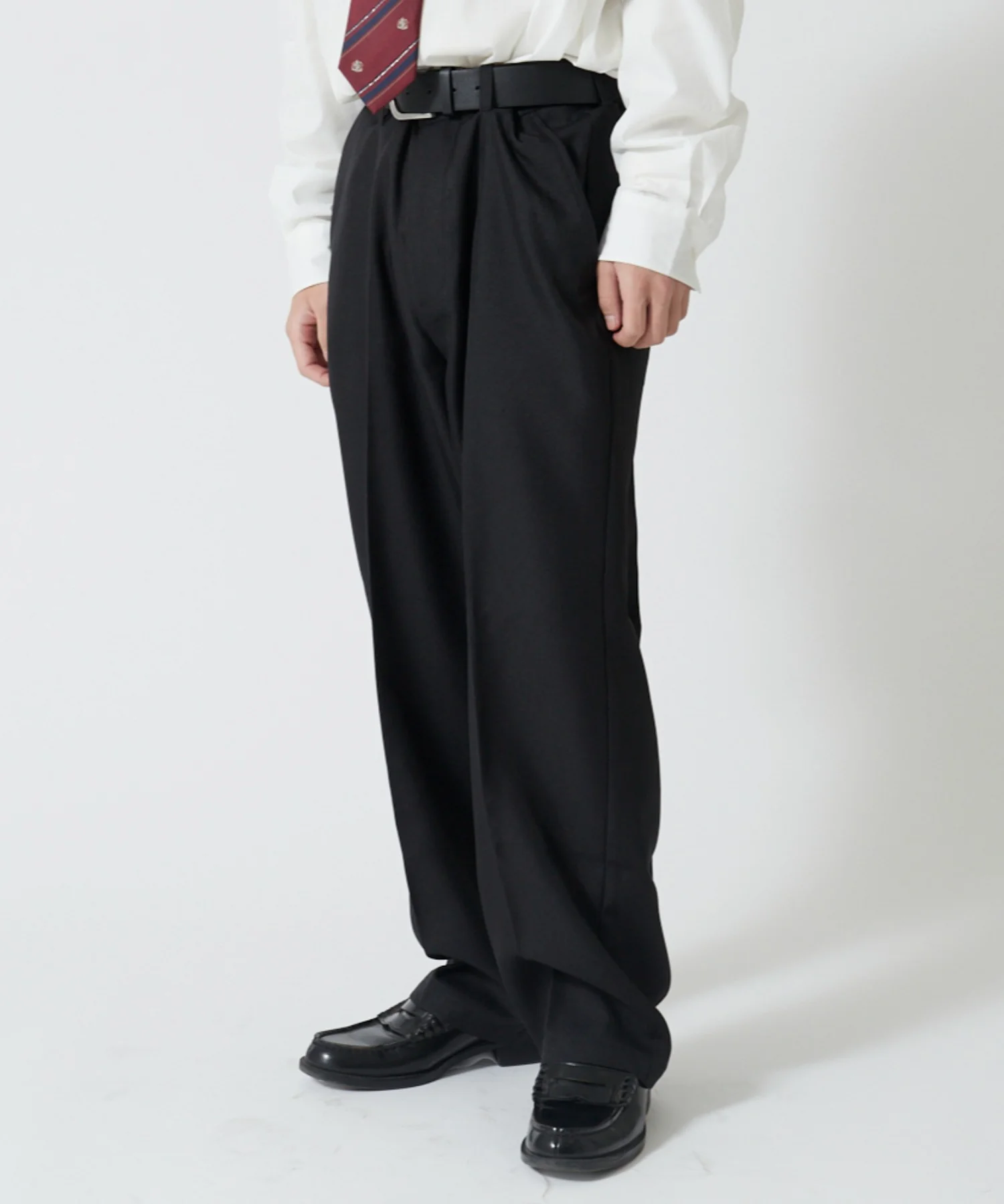 メンズスクールセミワイドスラックス - Image 3