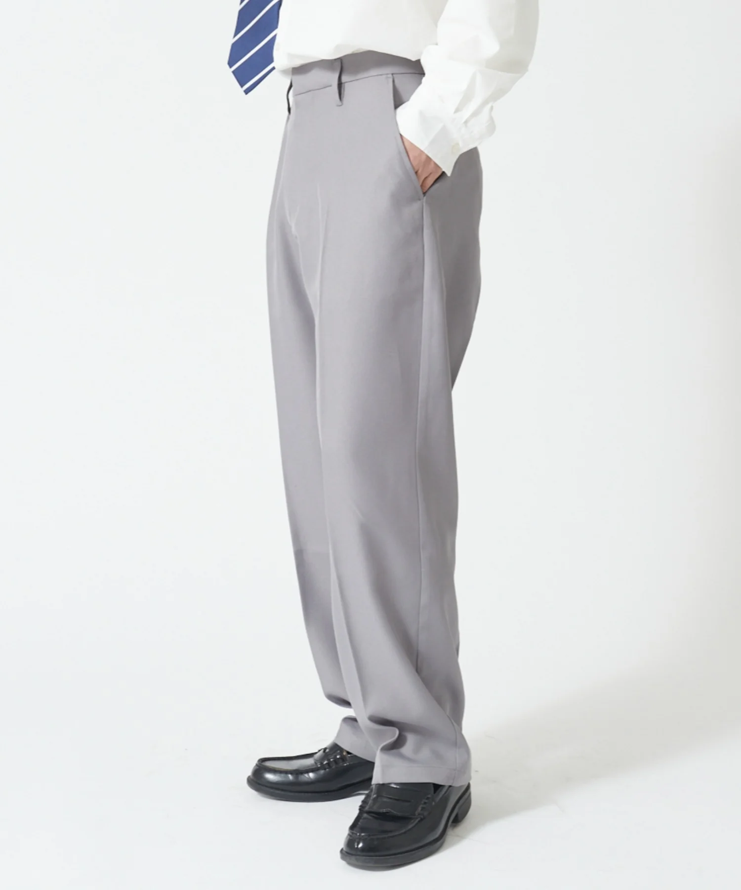 メンズスクールセミワイドスラックス - Image 7